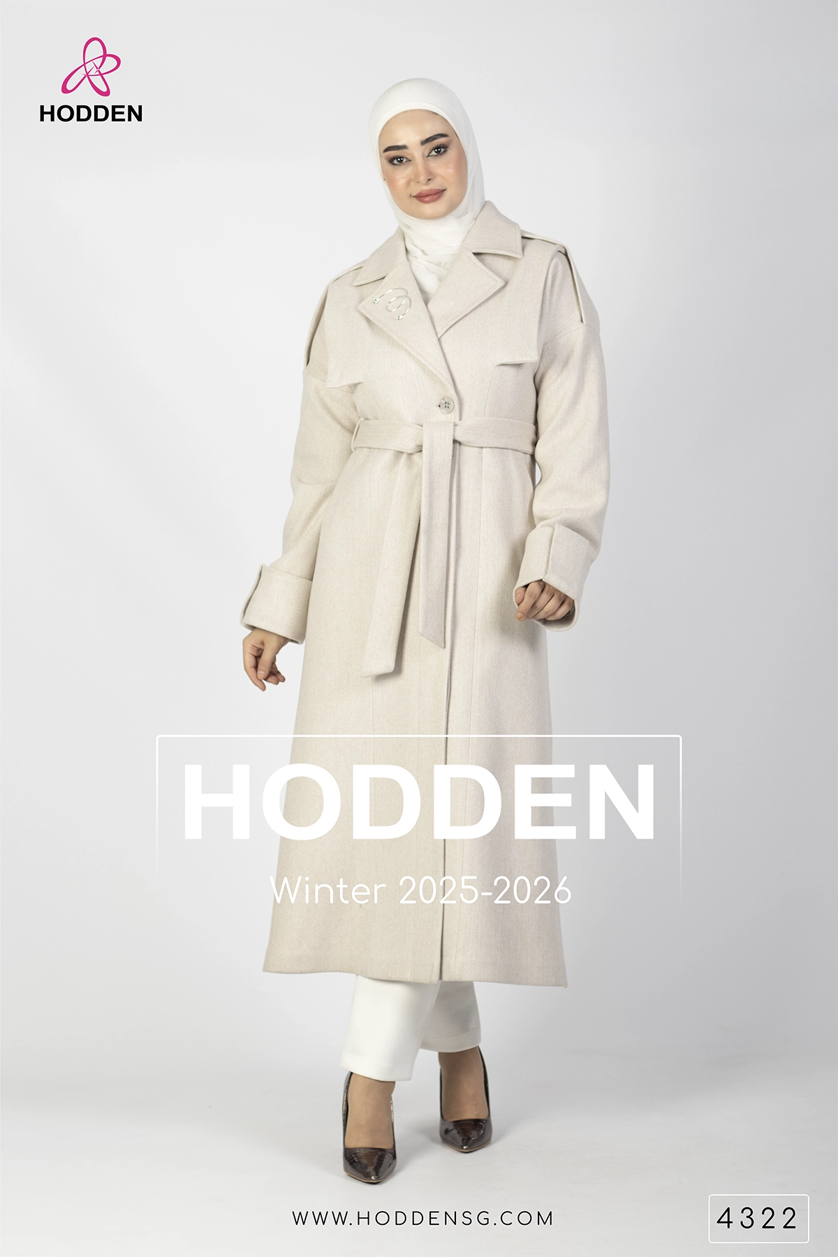 ⁦مانطو جوخ ردة -4322⁩ - الصورة ⁦3⁩