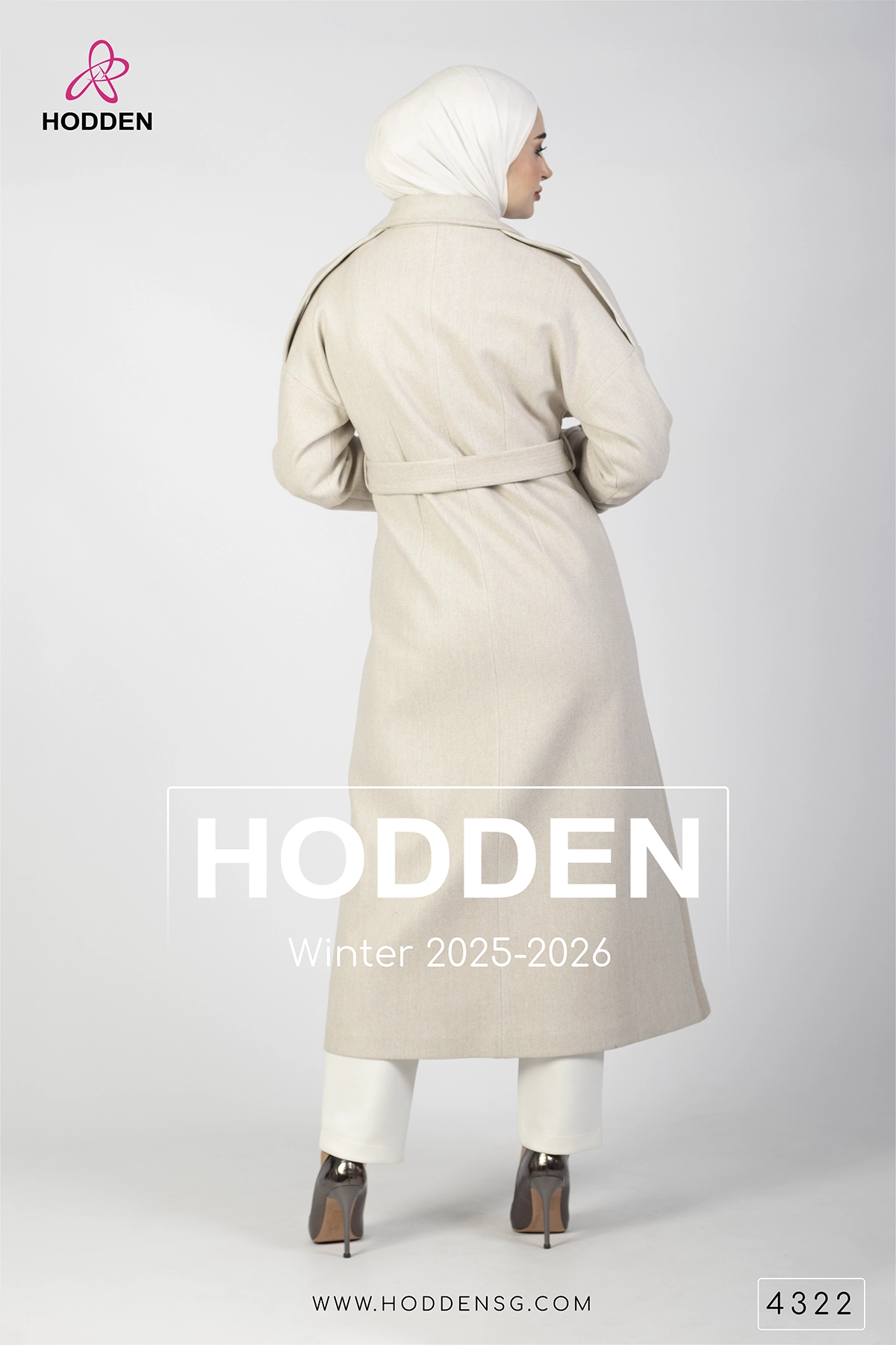 ⁦مانطو جوخ ردة -4322⁩ - الصورة ⁦4⁩