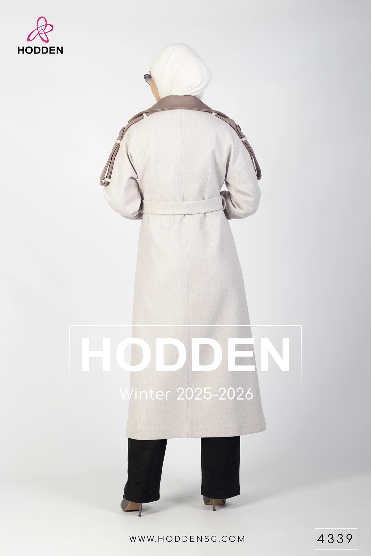 ⁦مانطو جوخ قبة لونين -4339⁩ - الصورة ⁦2⁩