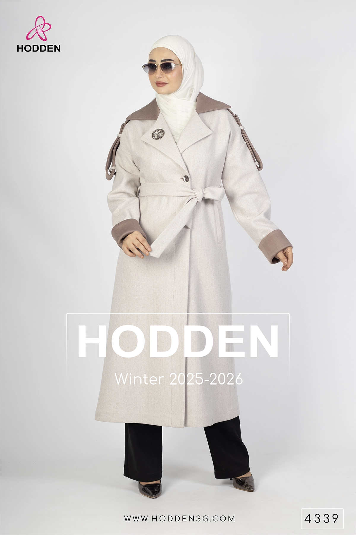 ⁦مانطو جوخ قبة لونين -4339⁩ - الصورة ⁦6⁩