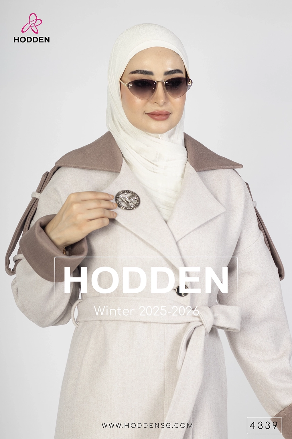 ⁦مانطو جوخ قبة لونين -4339⁩ - الصورة ⁦7⁩