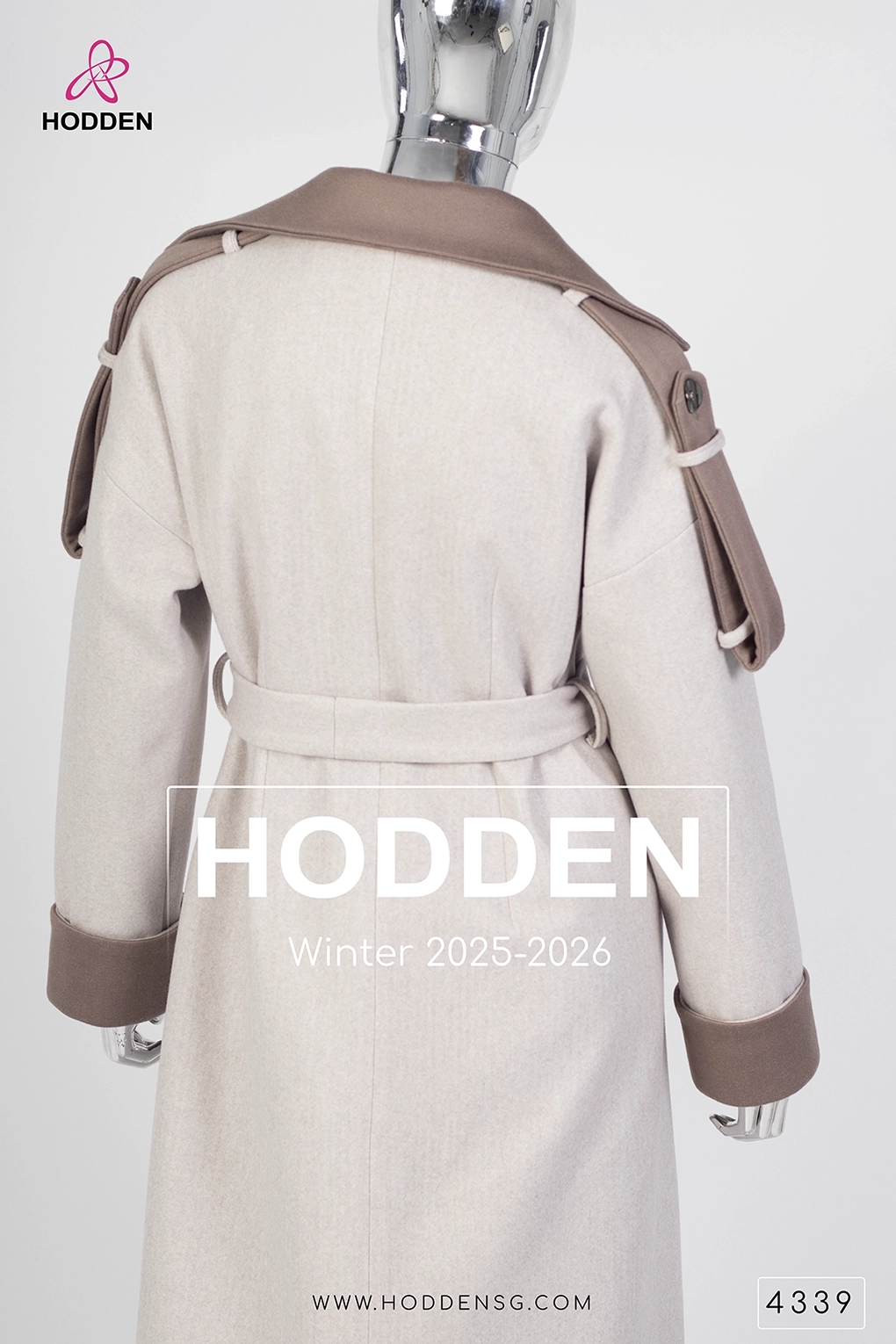 ⁦مانطو جوخ قبة لونين -4339⁩ - الصورة ⁦9⁩