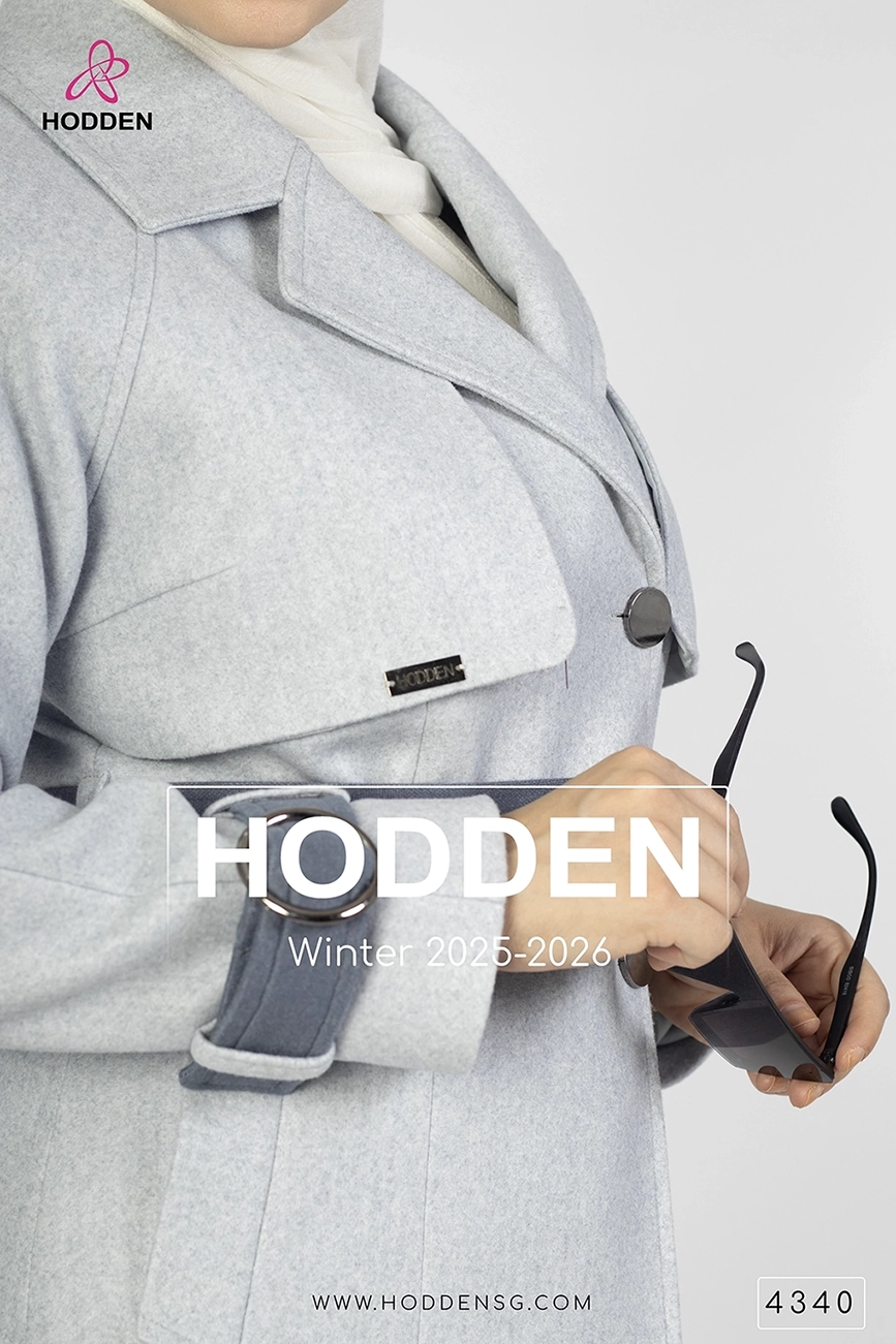 مانطو جوخ بكلة مدورة -4340 - الصورة 2