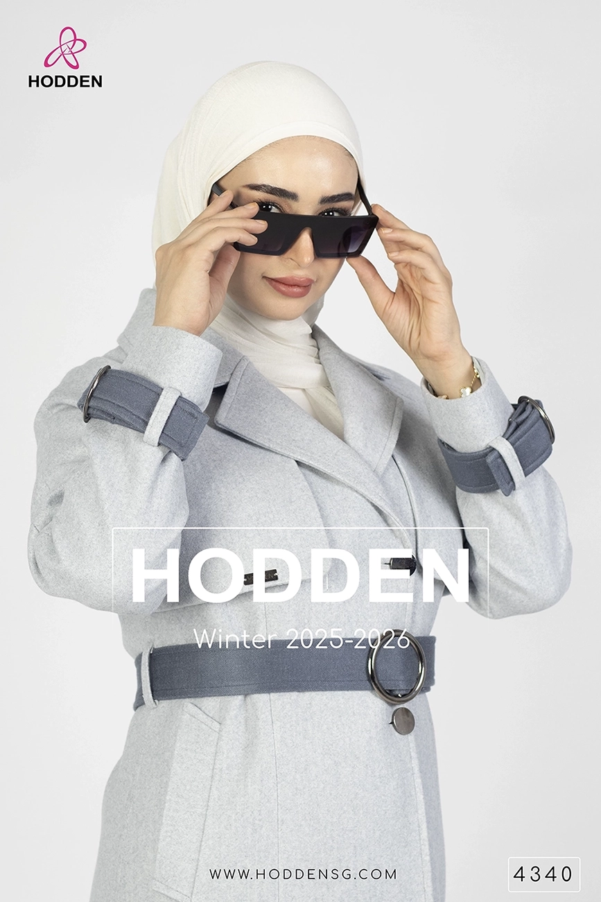 مانطو جوخ بكلة مدورة -4340 - الصورة 9