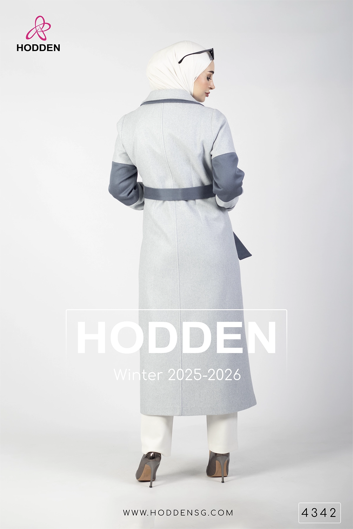 مانطو جوخ لونين و قبتين -4342 - الصورة 2