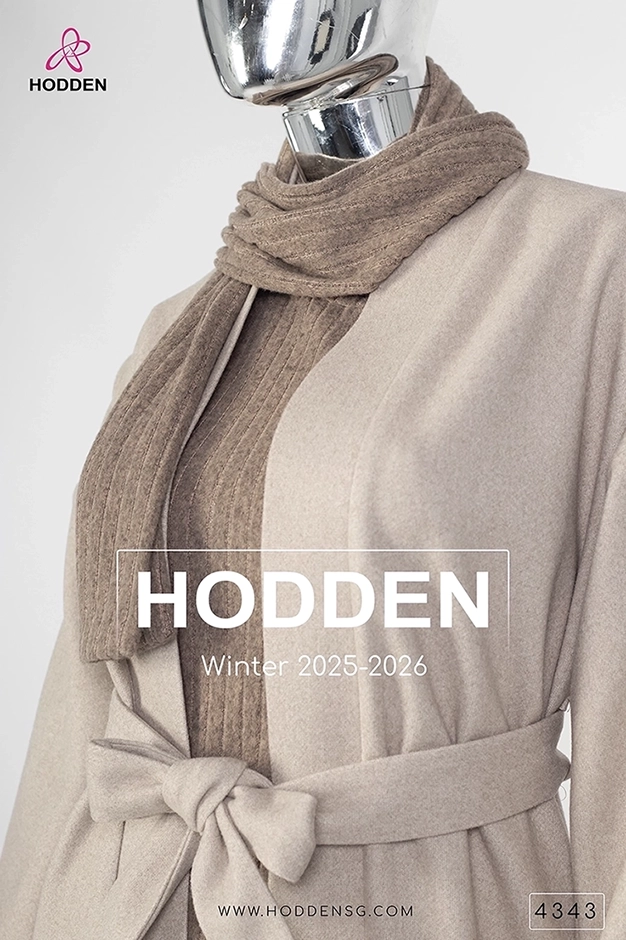 ⁦مانطو جوخ فلت مع فستان وشال -4343⁩ - الصورة ⁦10⁩