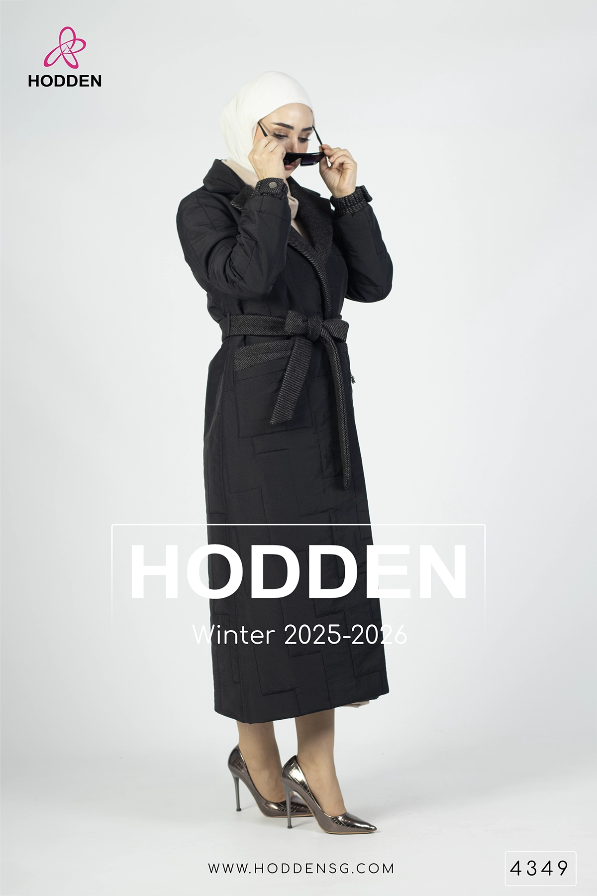 مانطو برشوت مع جوخ محزز -4349 - الصورة 7