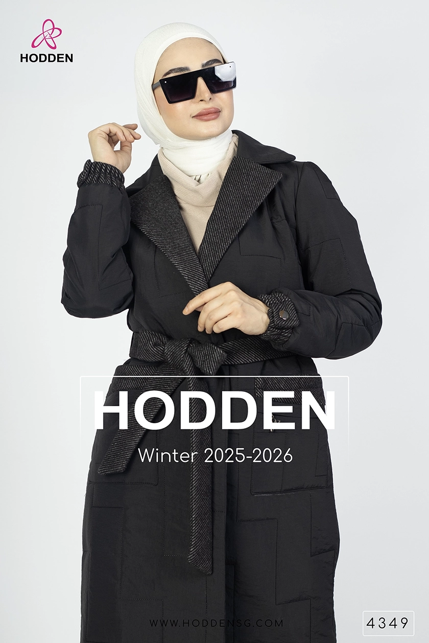 مانطو برشوت مع جوخ محزز -4349 - الصورة 6