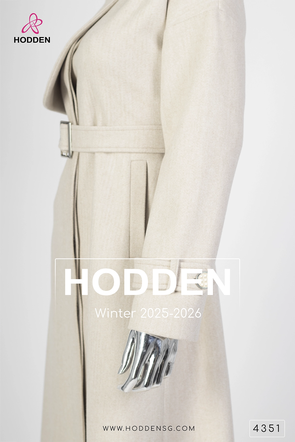 ⁦مانطو جوخ رده مدوره - 4351⁩ - الصورة ⁦4⁩