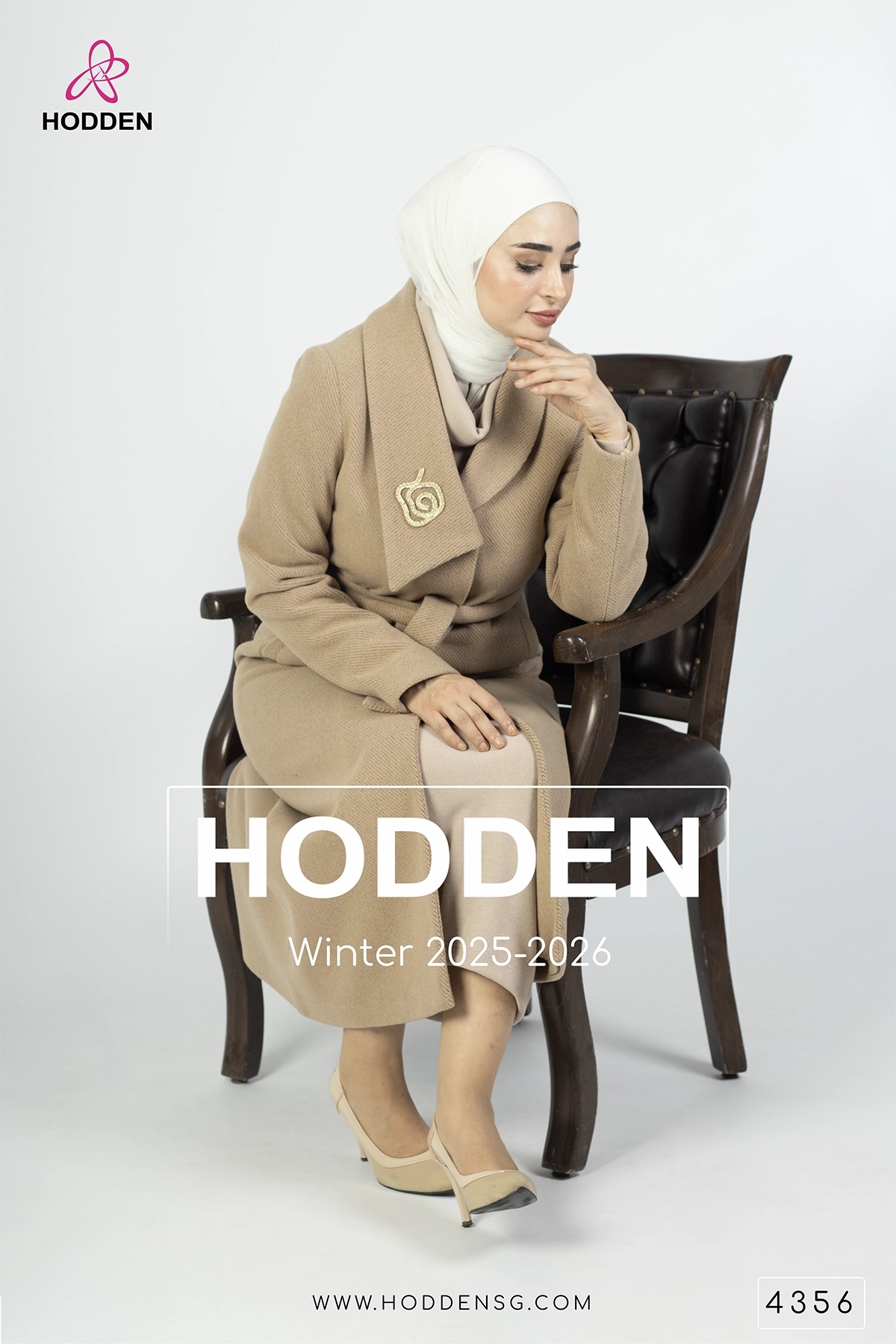 مانطو جوخ محزز قبه طرفين - 4356 - الصورة 9