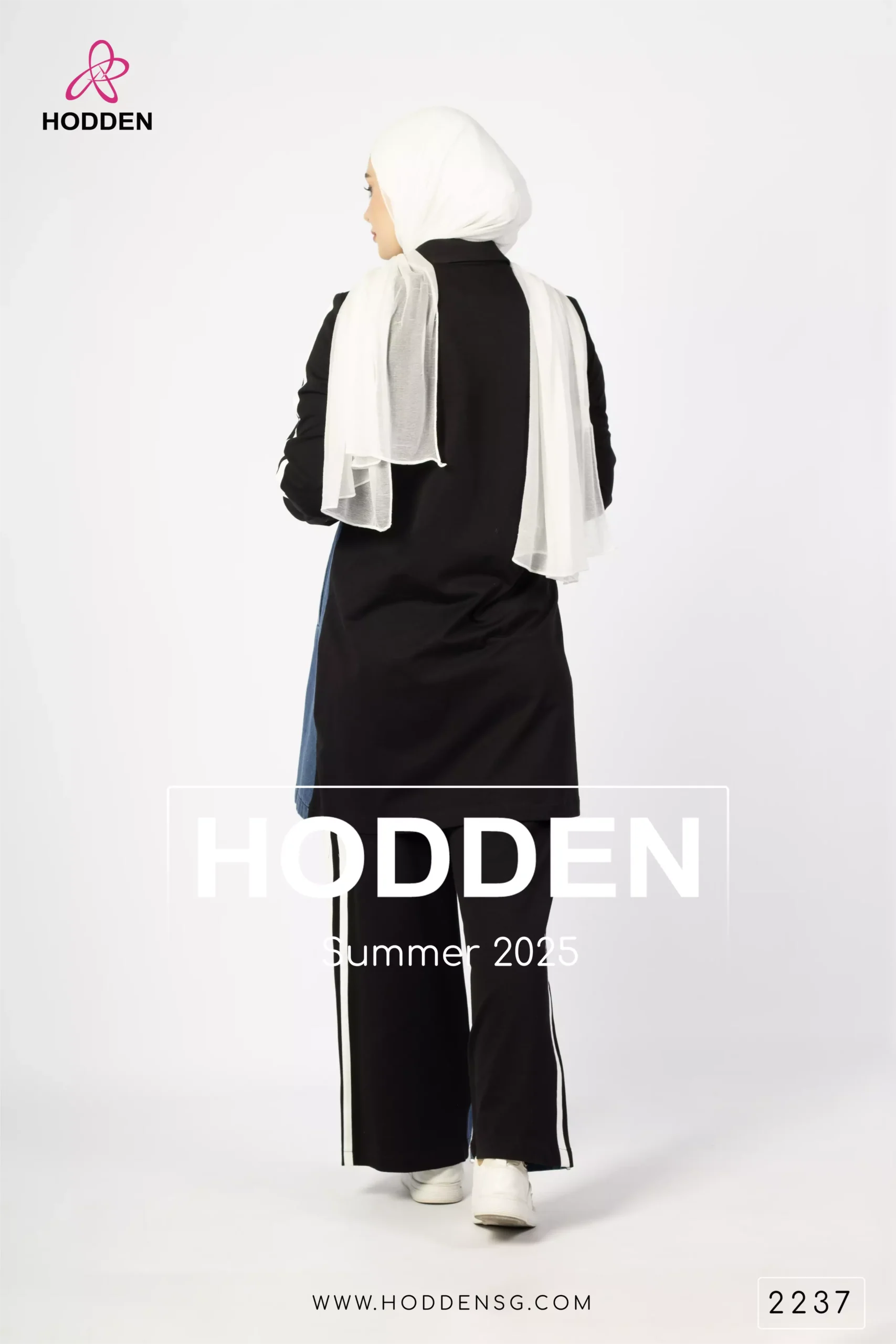 ⁦طقم قطن +جينز نصف جينز نصف قطن-2237⁩ - الصورة ⁦5⁩