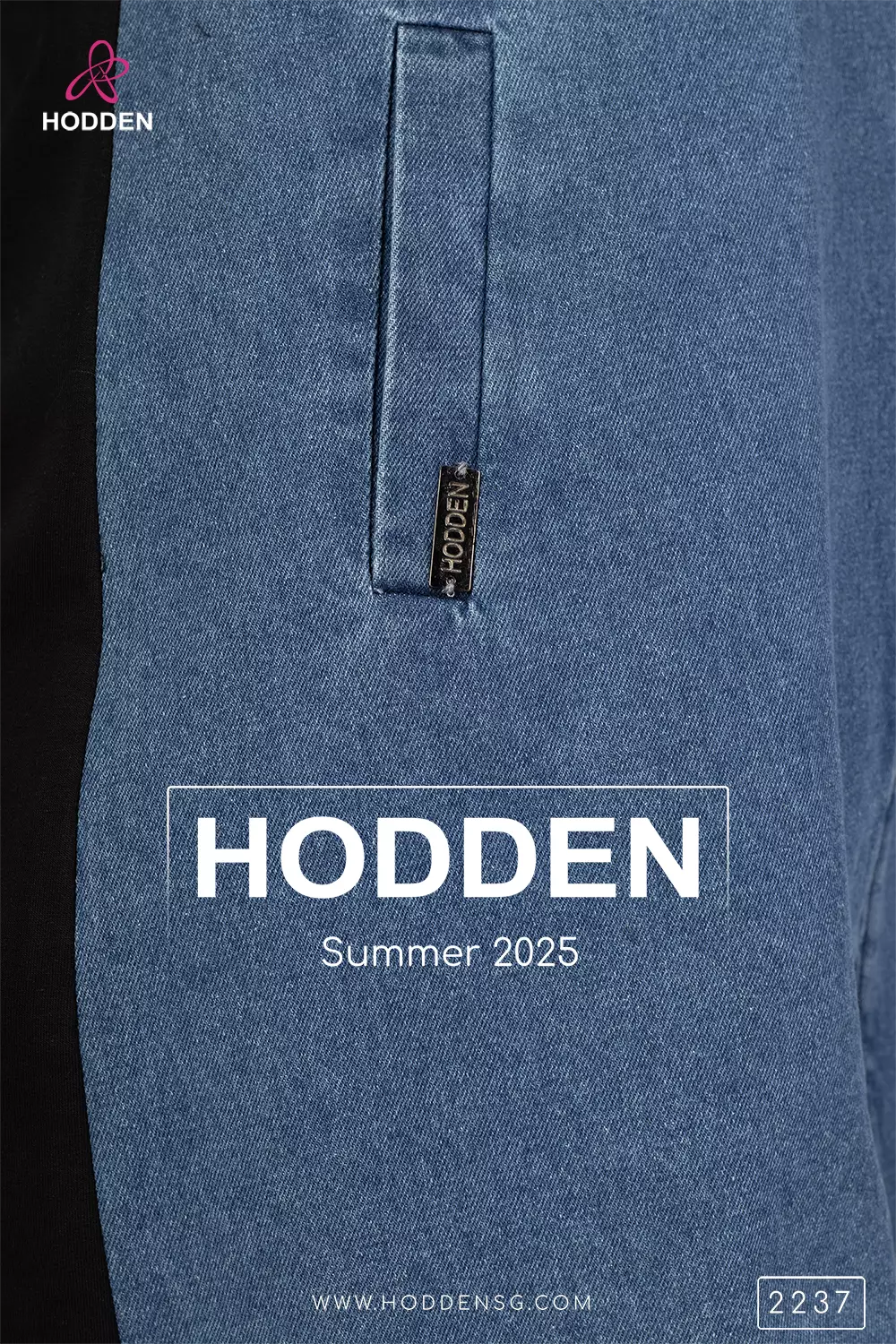 ⁦طقم قطن +جينز نصف جينز نصف قطن-2237⁩ - الصورة ⁦3⁩