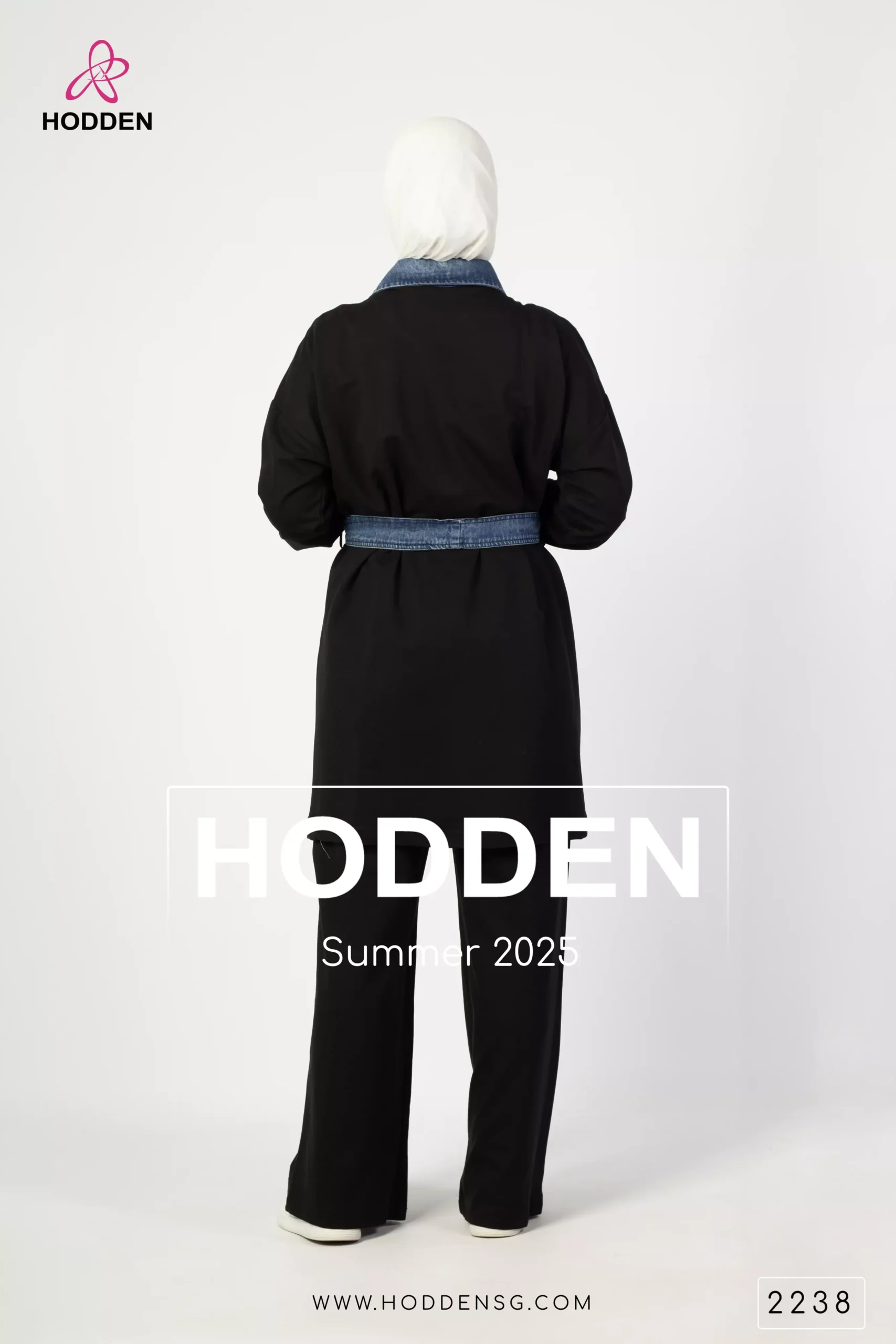 ⁦طقم قطن +جينز نصف جينز نصف قطن-2238⁩ - الصورة ⁦8⁩