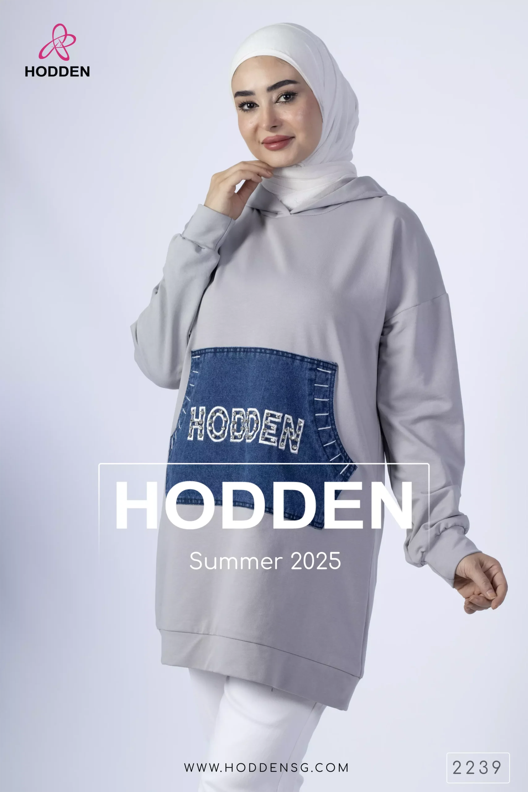 كنزه هودي جيبه جينز-2240