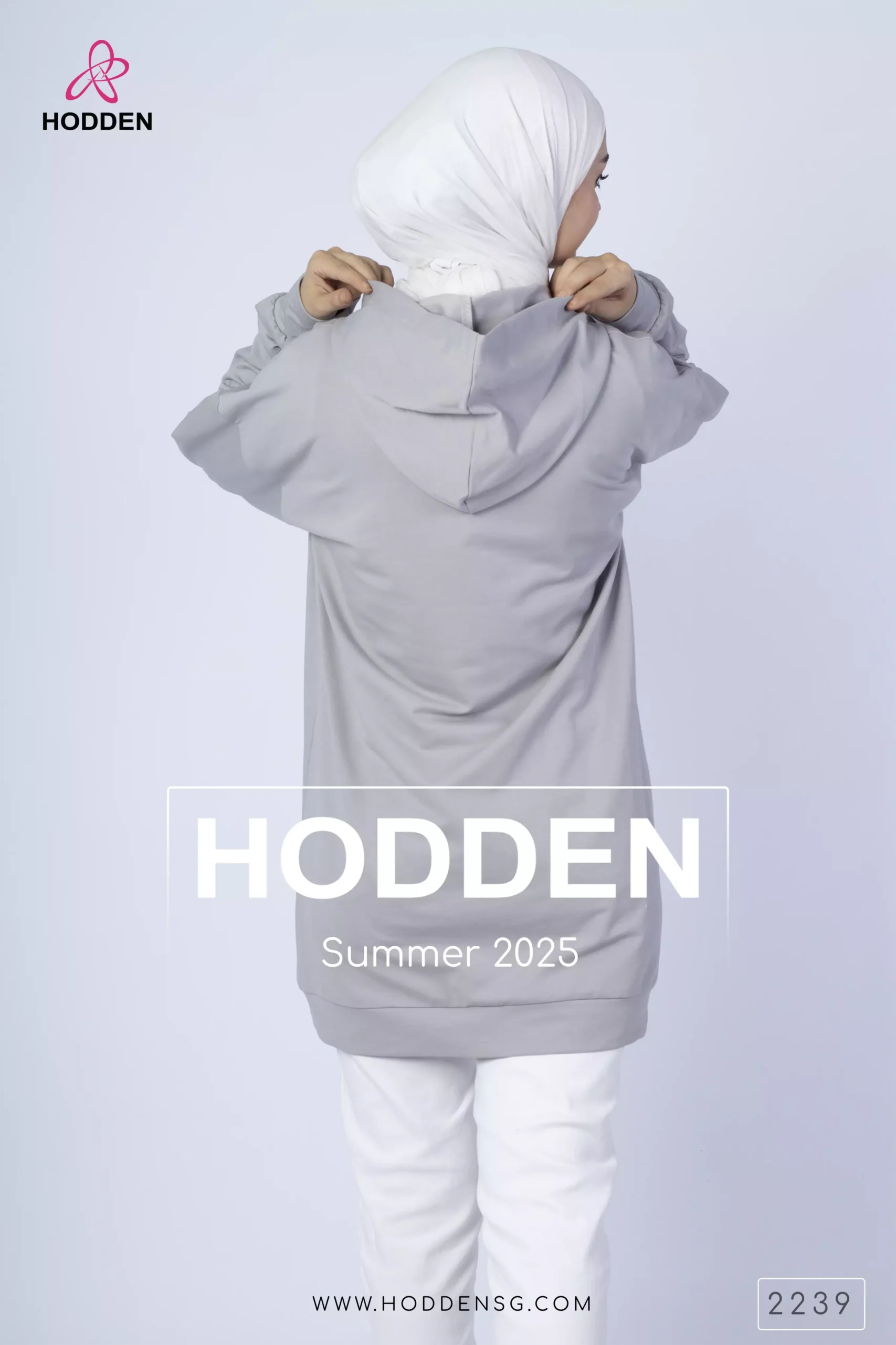 ⁦كنزه هودي جيبه جينز-2240⁩ - الصورة ⁦5⁩