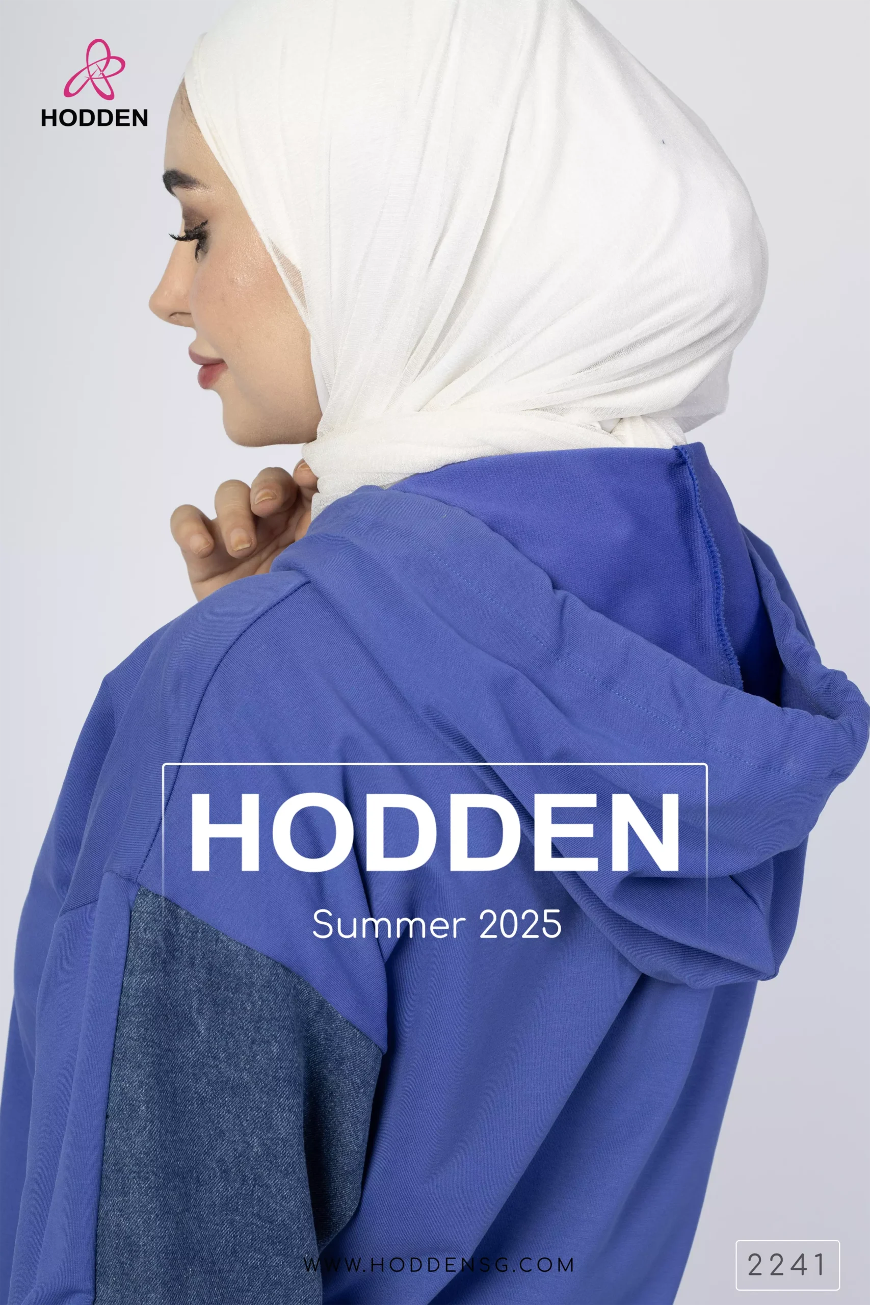 ⁦2241 -كنزه قطن مصف صدر جينز⁩ - الصورة ⁦8⁩