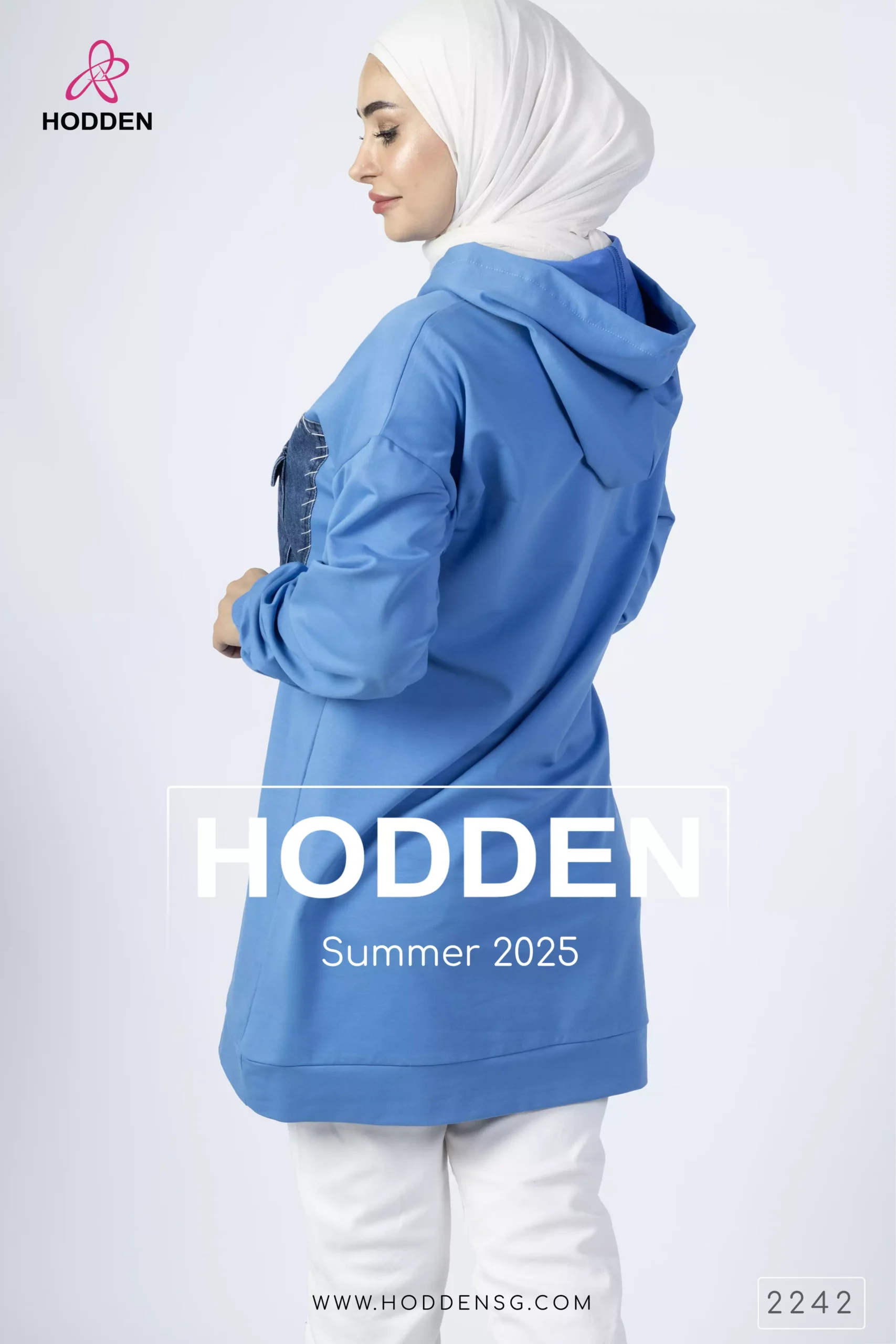 ⁦كنزه قطن جينز على صدر -2242⁩ - الصورة ⁦6⁩