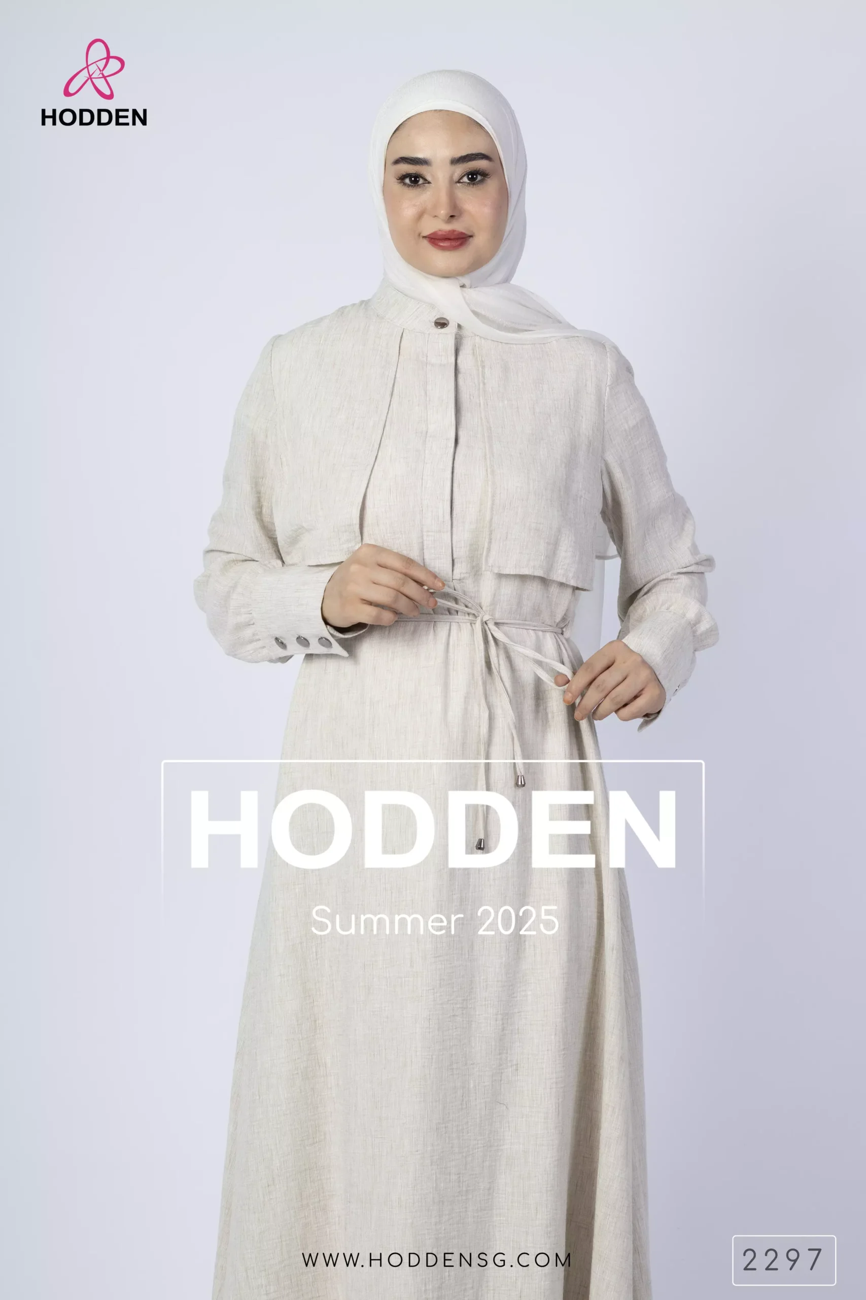 فستان ردات عالصدر  -2297