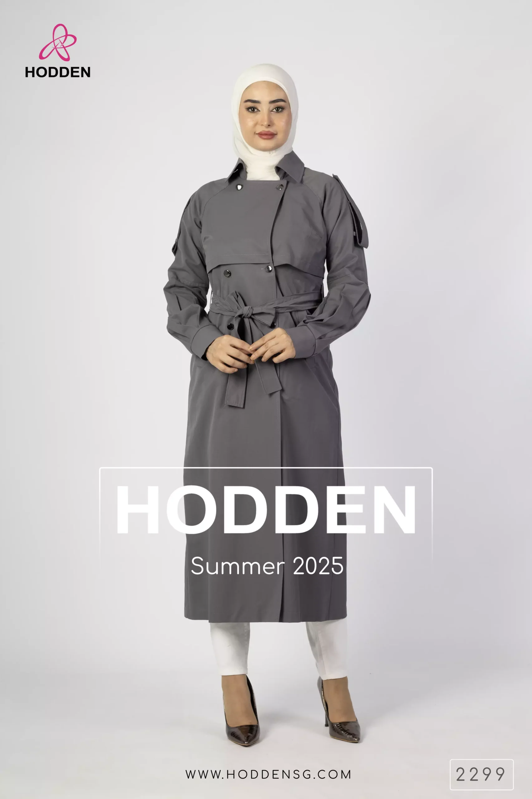 ⁦مانطو قماشة روزا -2299⁩ - الصورة ⁦6⁩