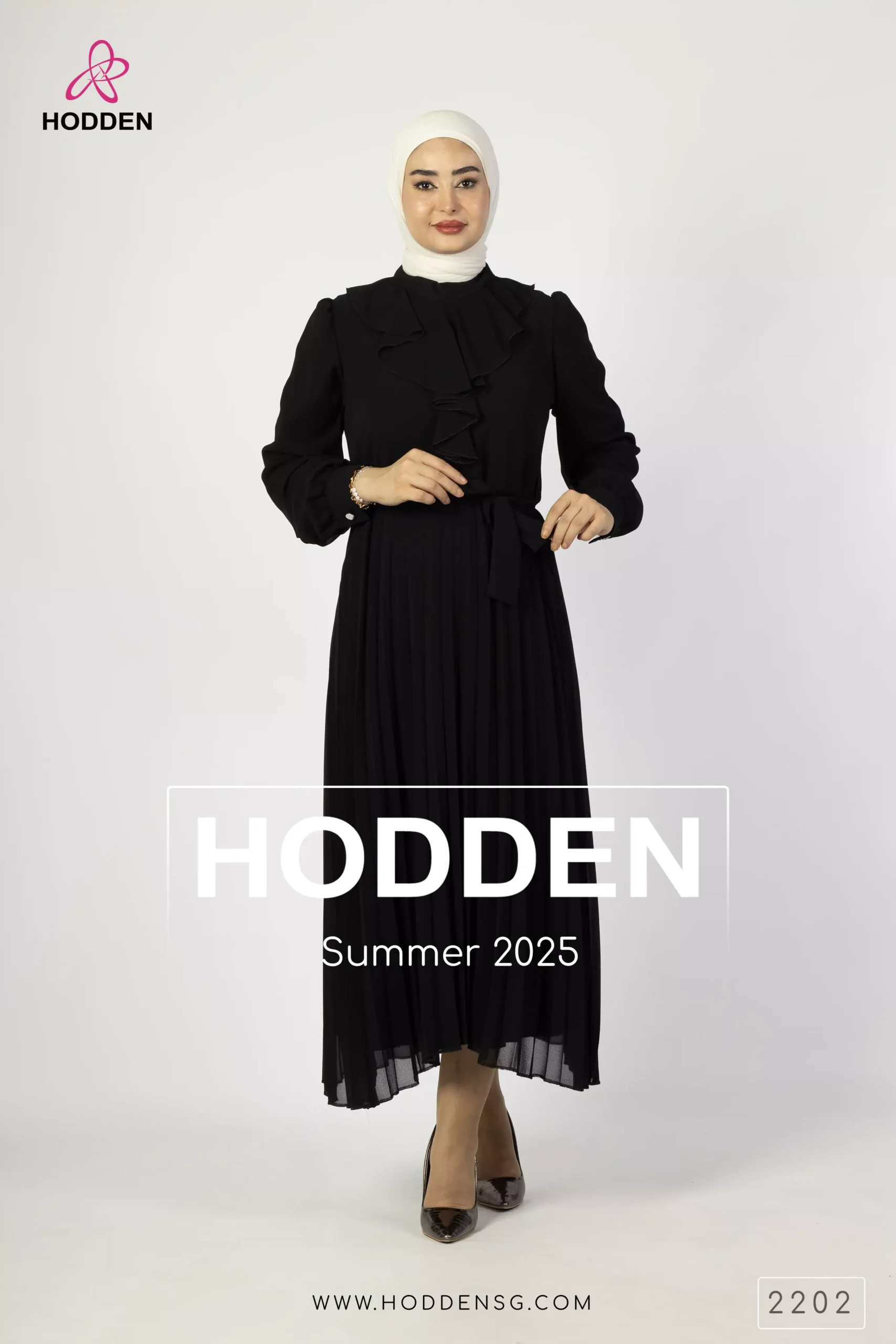 ⁦فستان تكسير كلوش-2302⁩ - الصورة ⁦2⁩