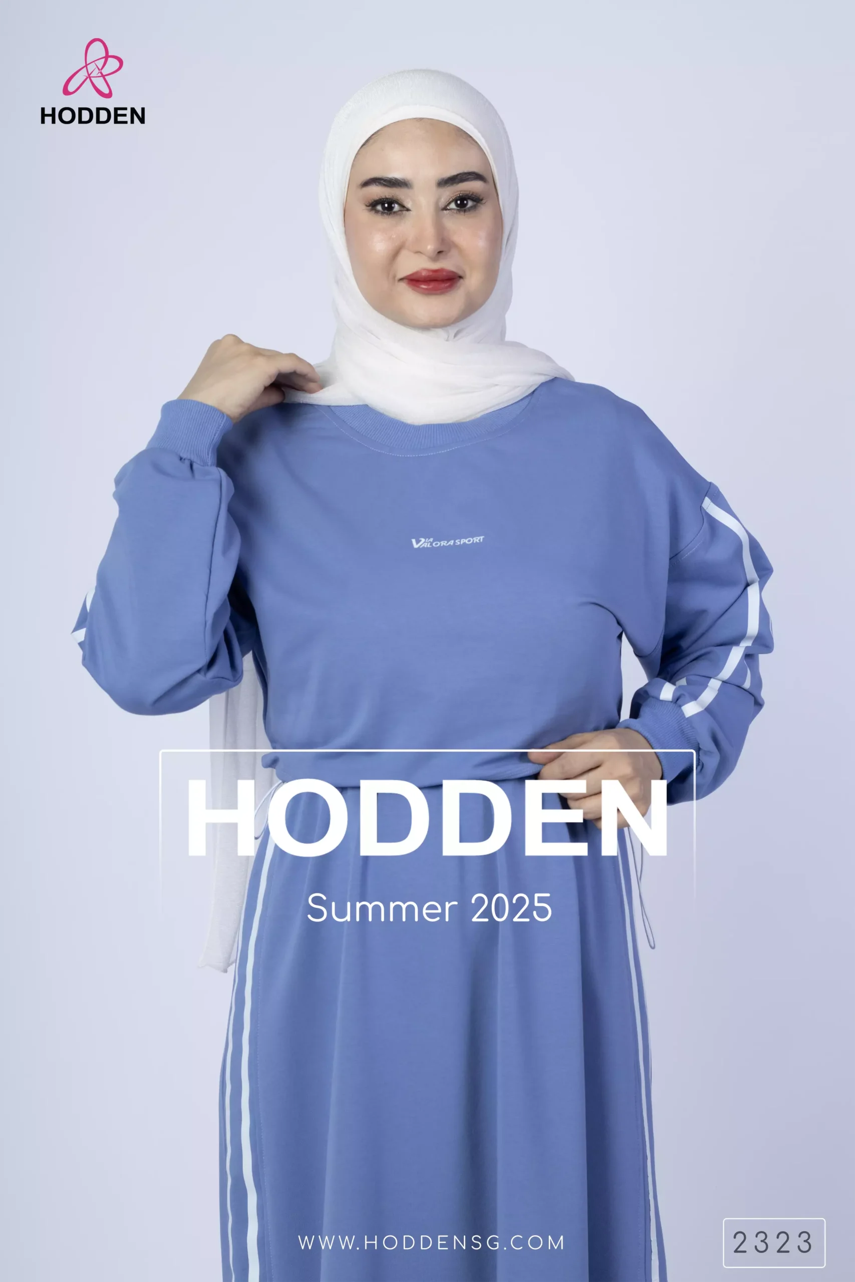 ⁦طقم قطن كنزة+فستان-2323⁩ - الصورة ⁦2⁩