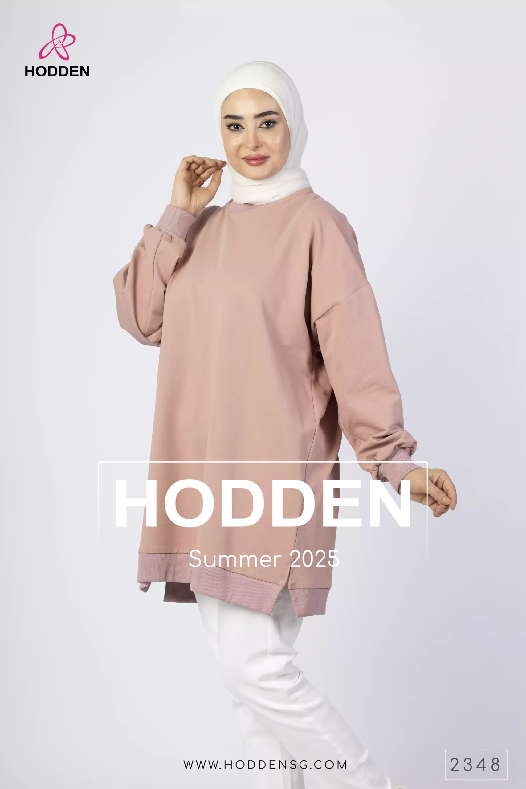 ⁦كنزة هودي قطن -2348⁩ - الصورة ⁦2⁩