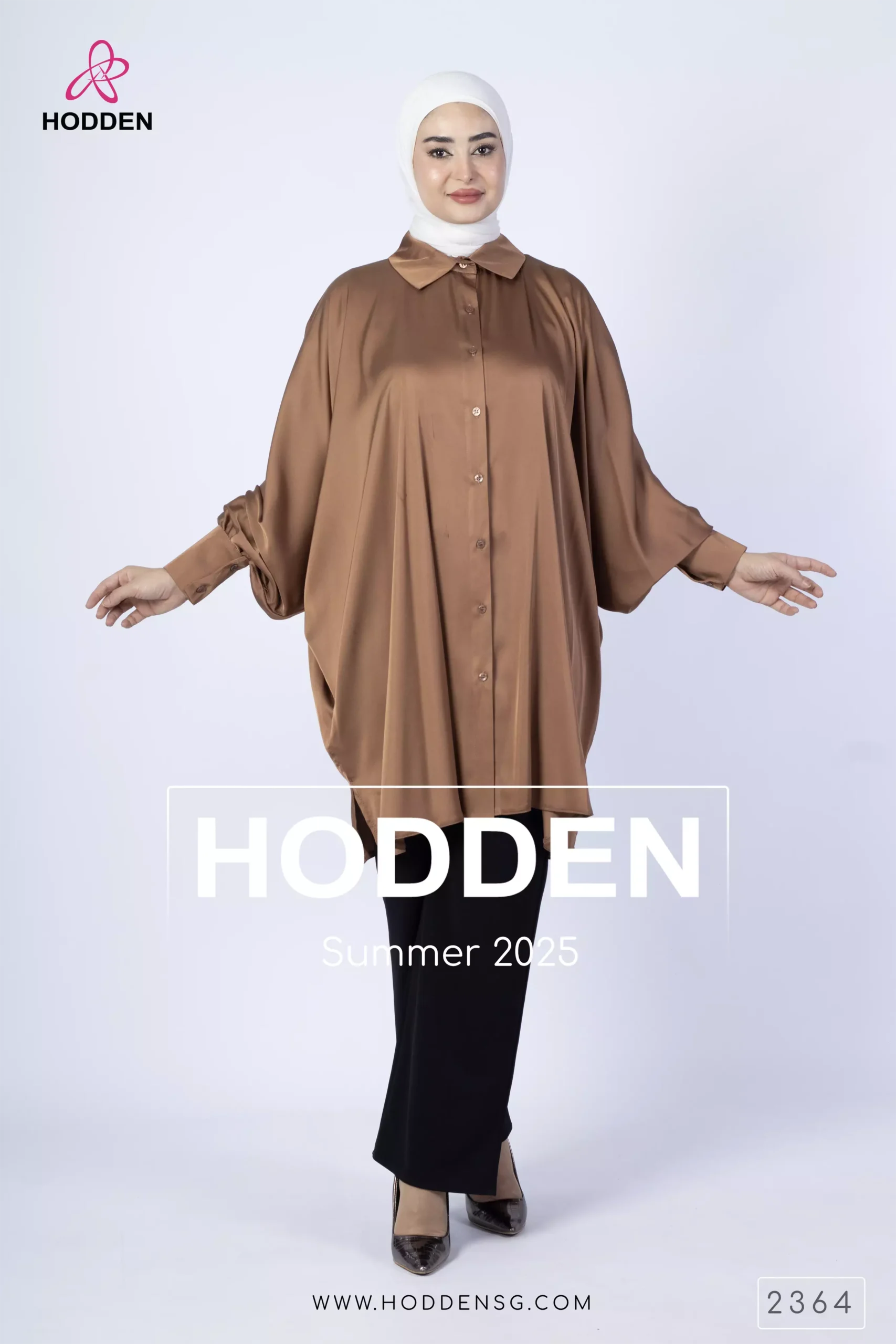 بلوزة هودي فتح فراشة -2364