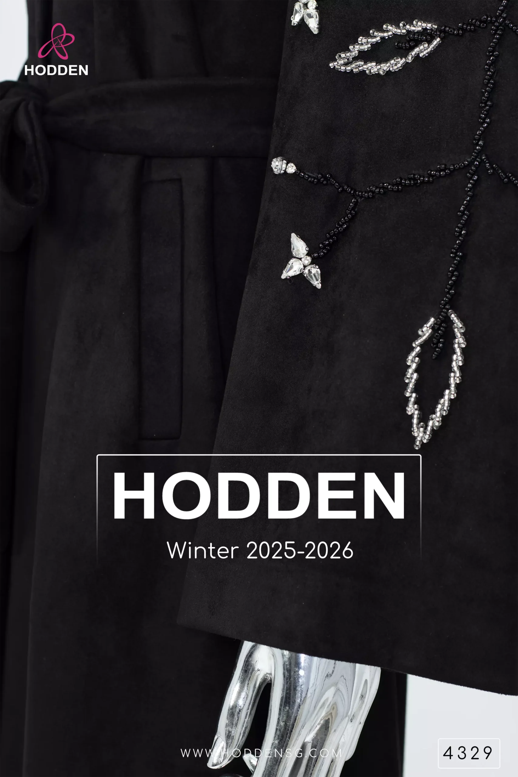 ⁦عباية مخمل كم عرق - 4329⁩ - الصورة ⁦12⁩