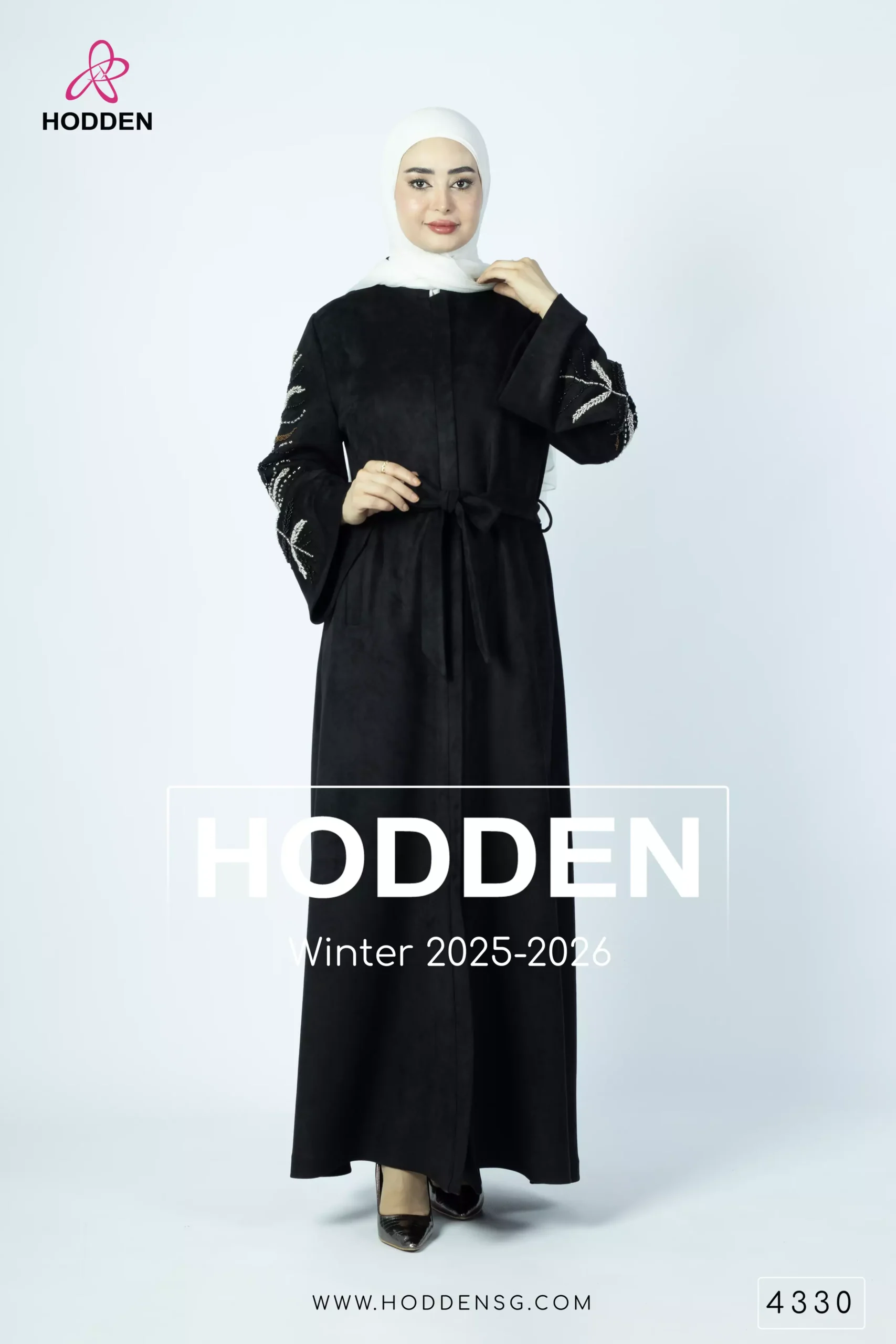 ⁦عباية مخمل كم عرق - 4330⁩ - الصورة ⁦7⁩