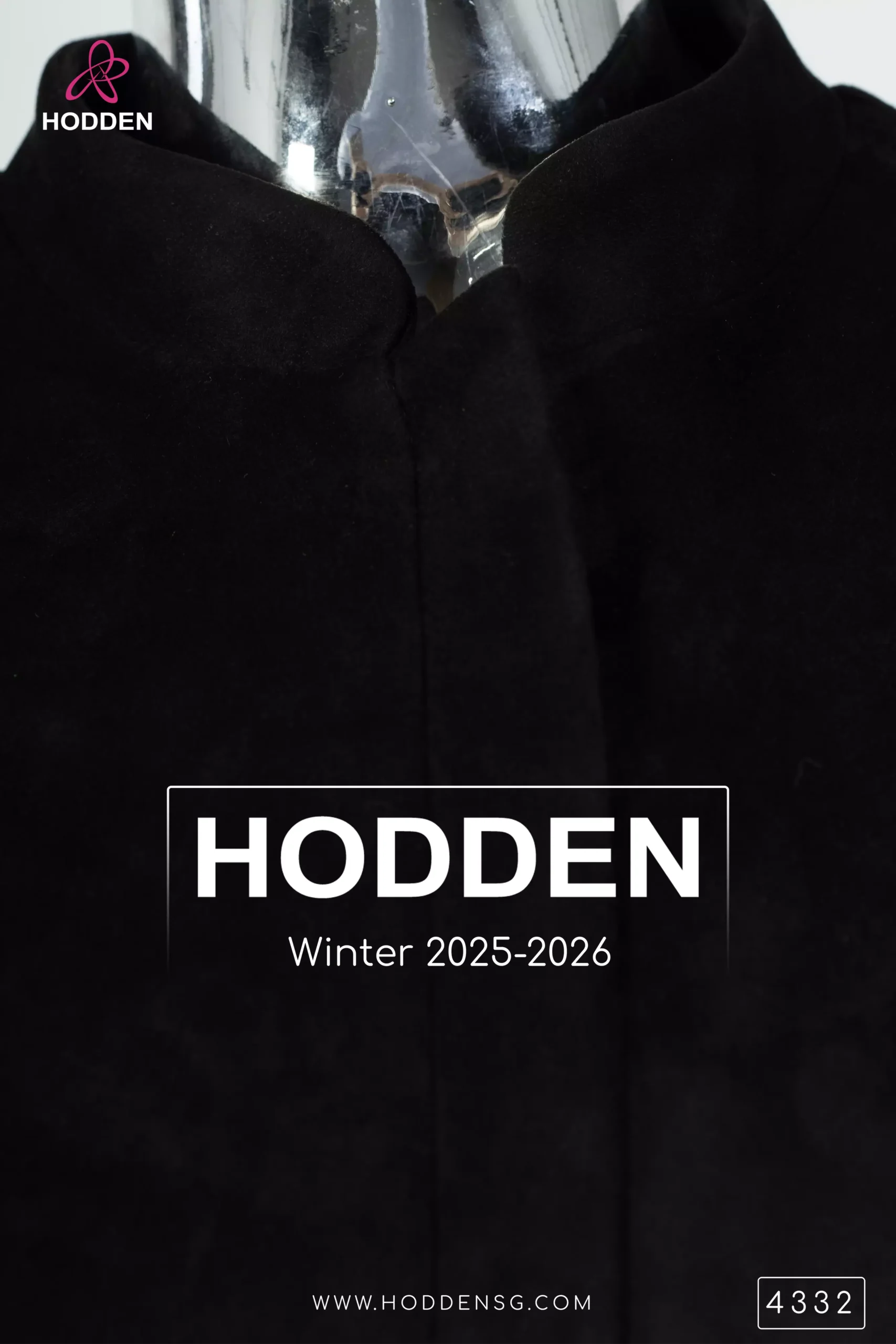 ⁦عباية مخمل سويد شك سنبله - 4332⁩ - الصورة ⁦12⁩