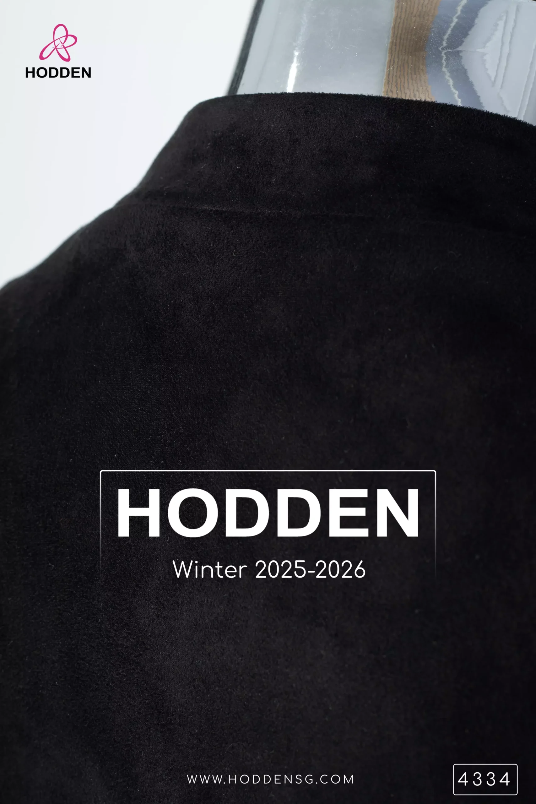 ⁦عباية مخمل سويد شك  قوص - 4334⁩ - الصورة ⁦6⁩