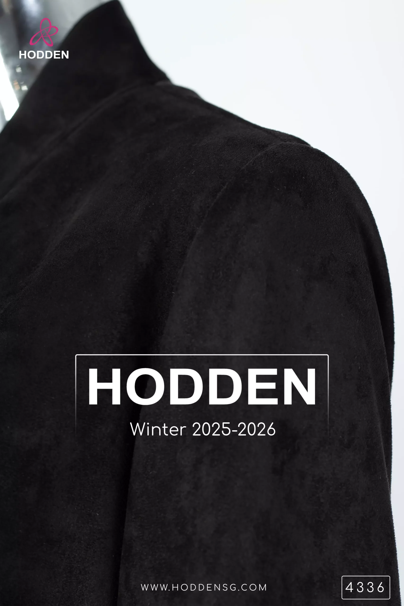 ⁦عباية مخمل سويد مع فستان - 4336⁩ - الصورة ⁦9⁩