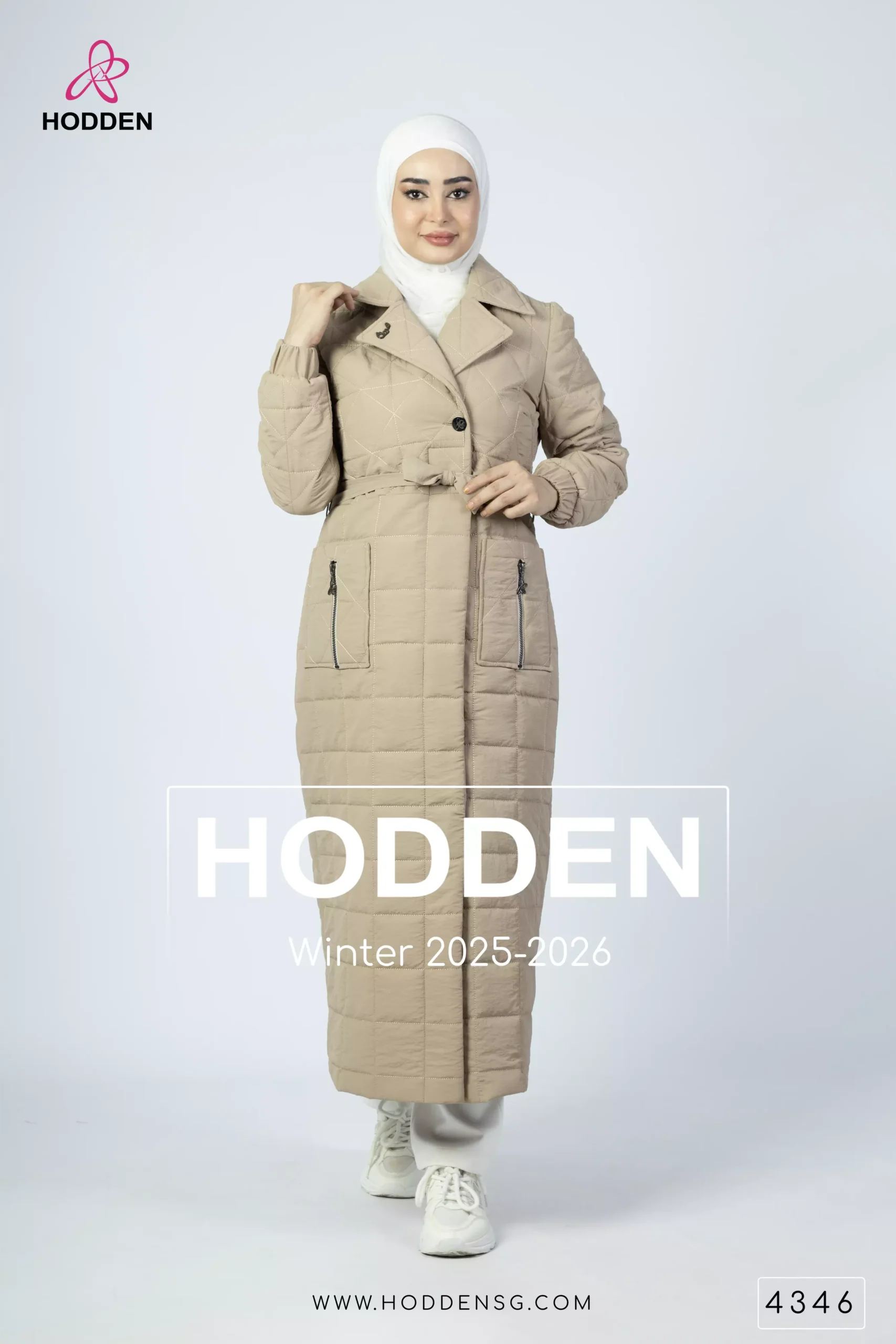 مانطو برشوت مدرب مربعات - 4346