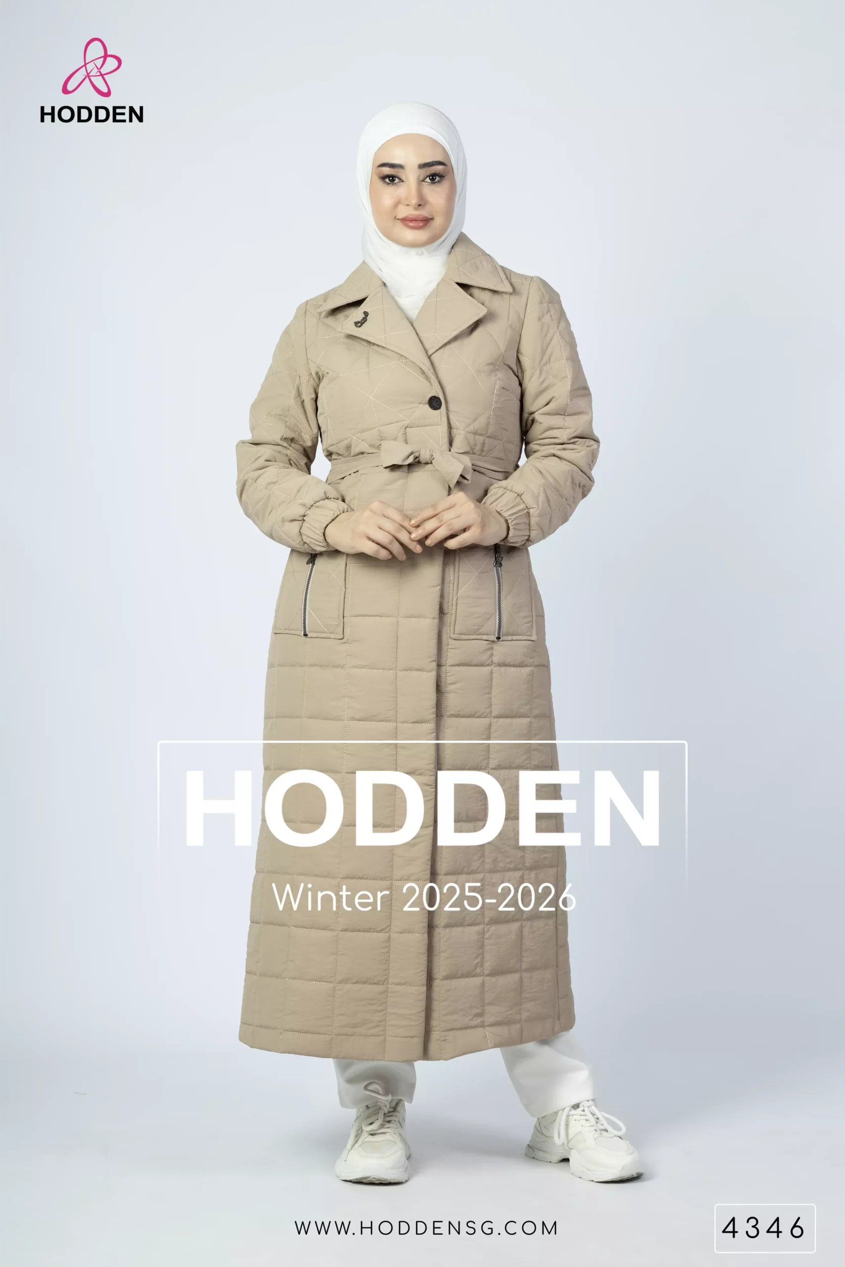 مانطو برشوت مدرب مربعات - 4346 - الصورة 3