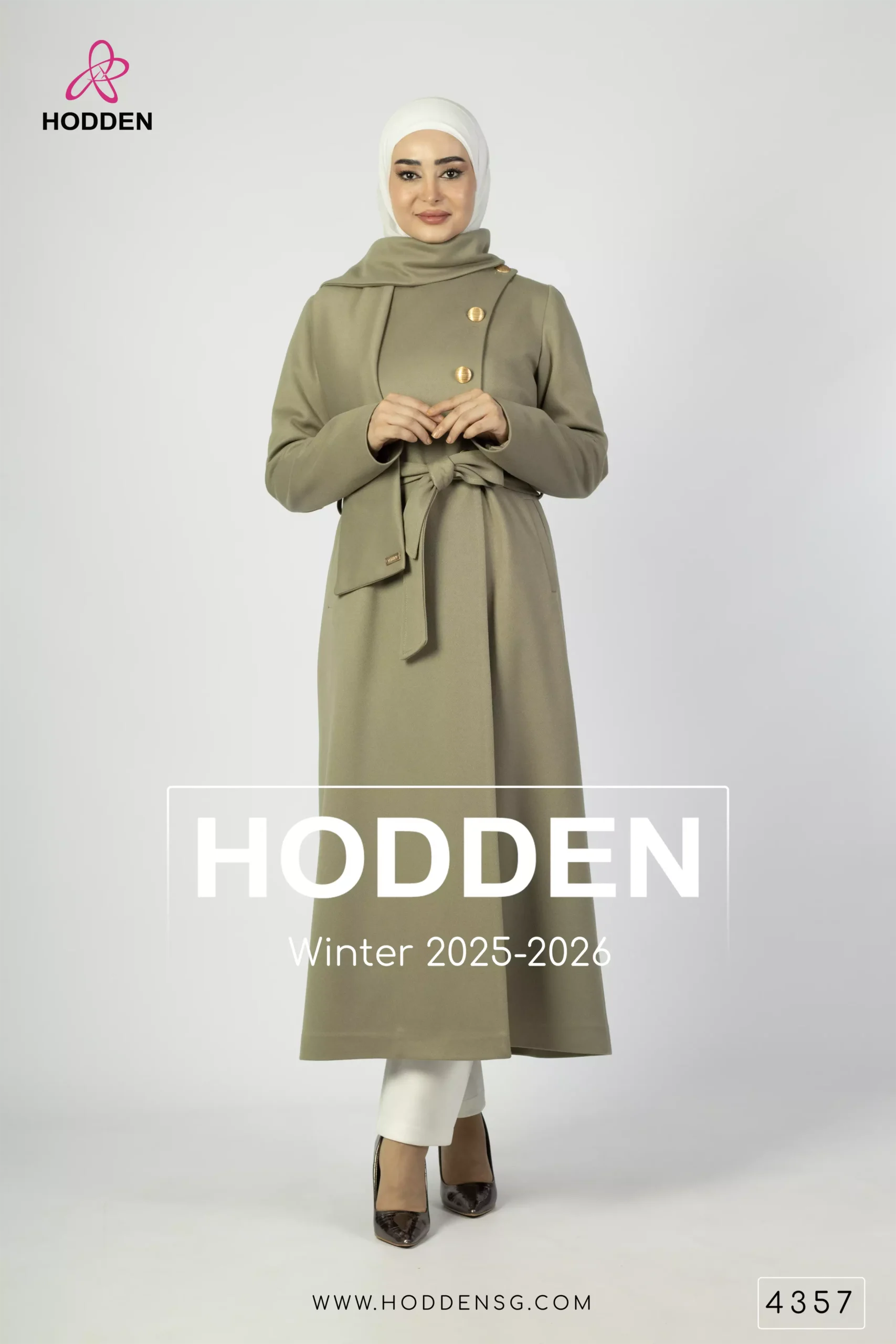 مانطو جوخ سحاب مع رده - 4357