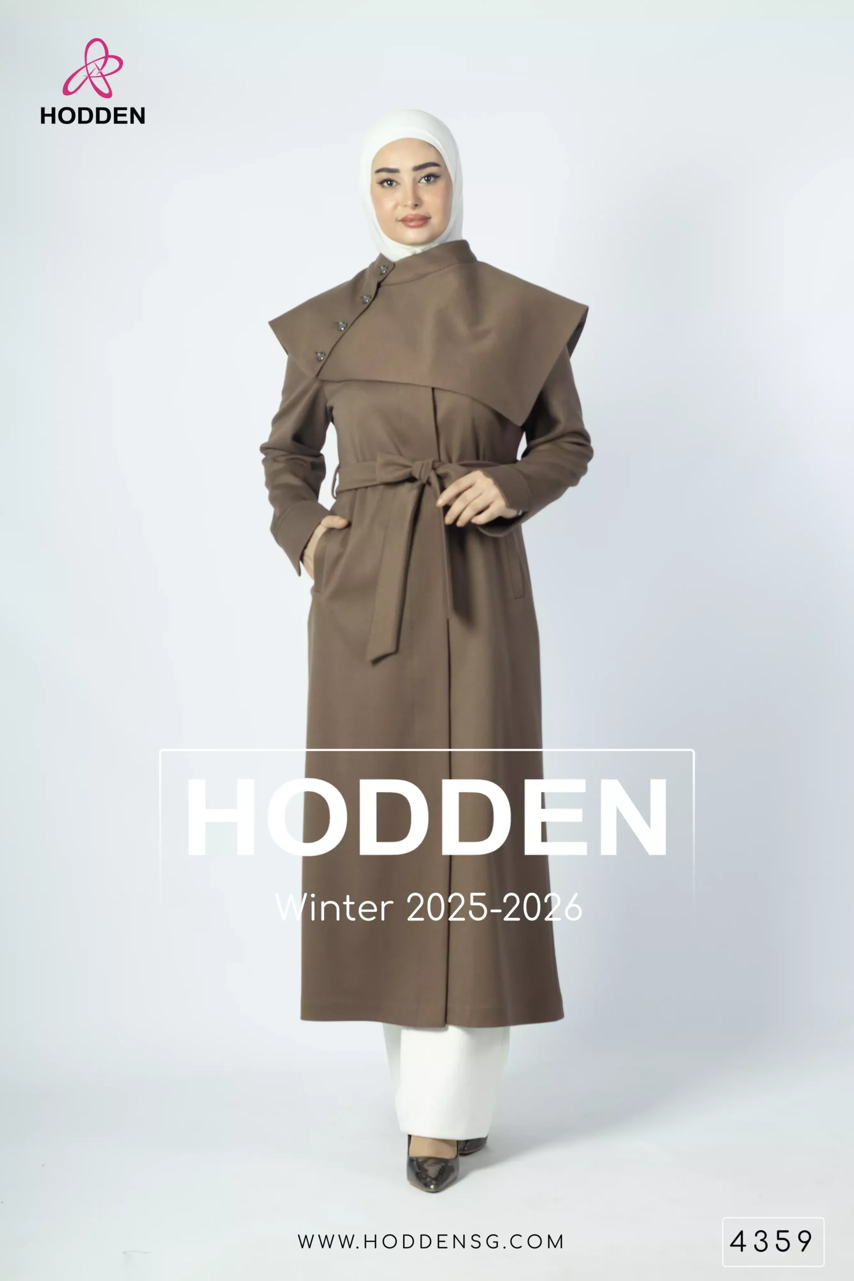 مانطو جوخ مع كب قصير - 4359