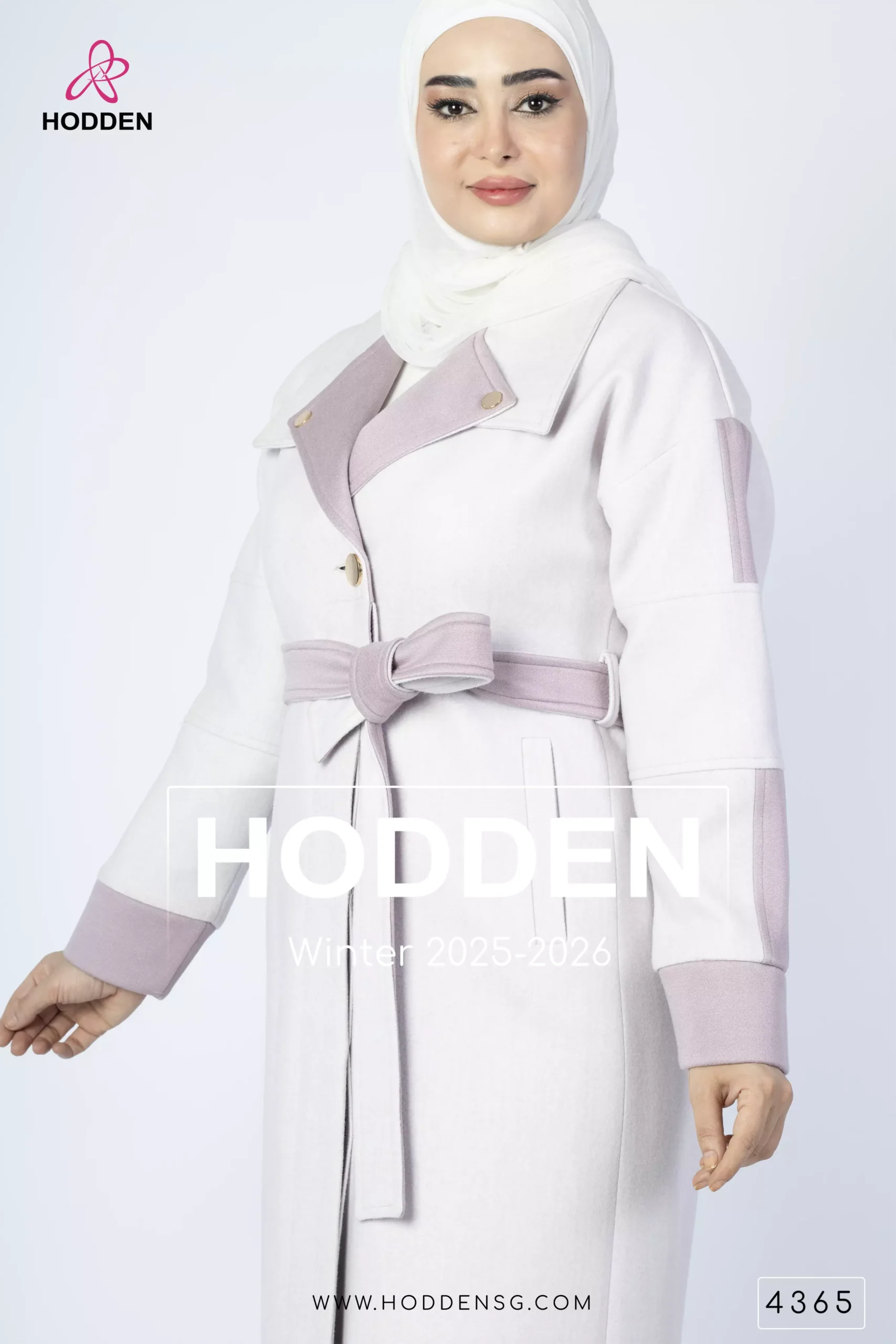 ⁦مانطو جوخ محزز قبه طرفين - 4365⁩ - الصورة ⁦8⁩