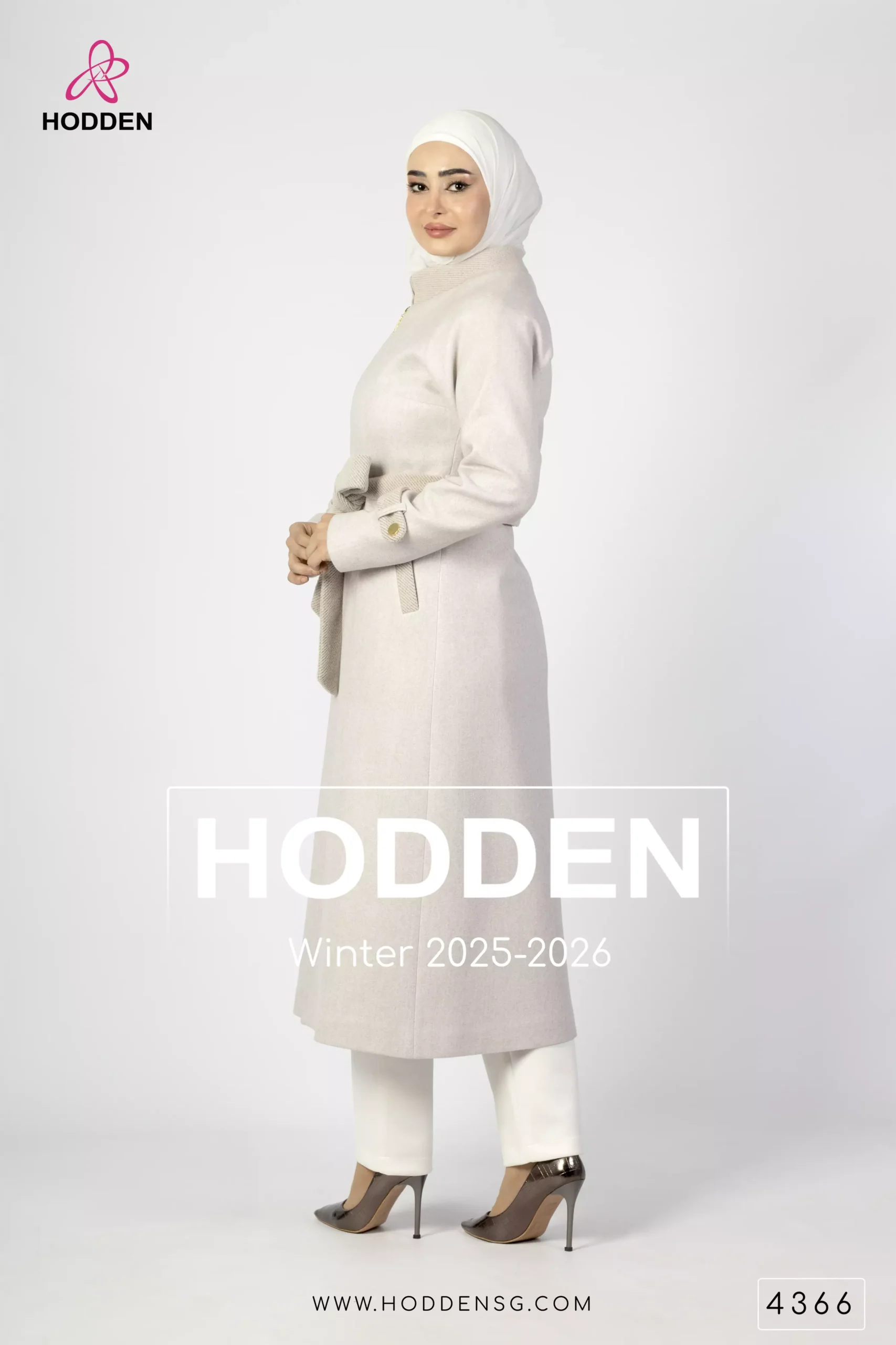 مانطو جوخ مكلف محزز - 4366 - الصورة 3