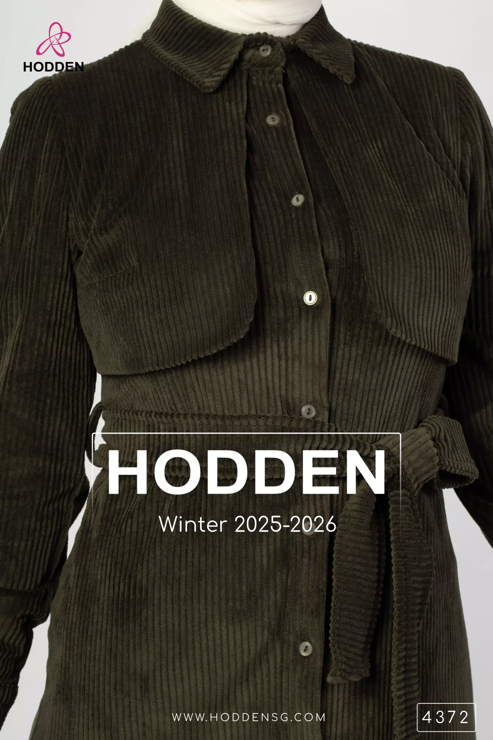 ⁦طقم مخمل محزز قطعتين - 4372⁩ - الصورة ⁦6⁩