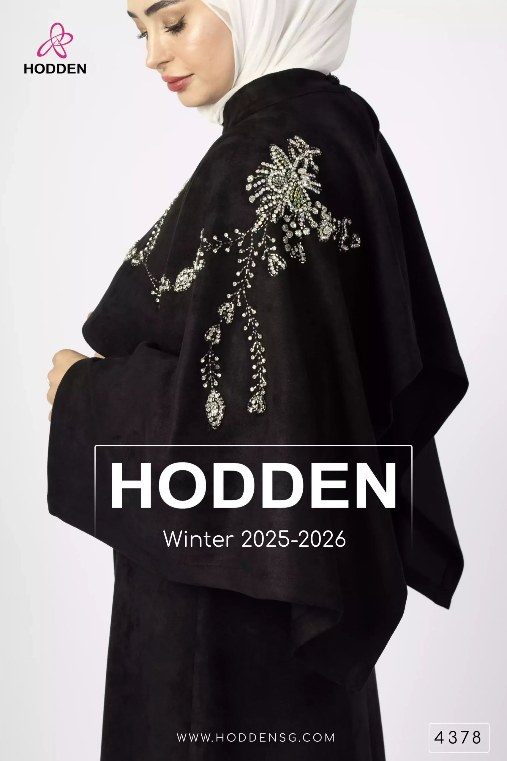 ⁦عابيه مخمل  مع كاب قصير شك - 4378⁩ - الصورة ⁦15⁩