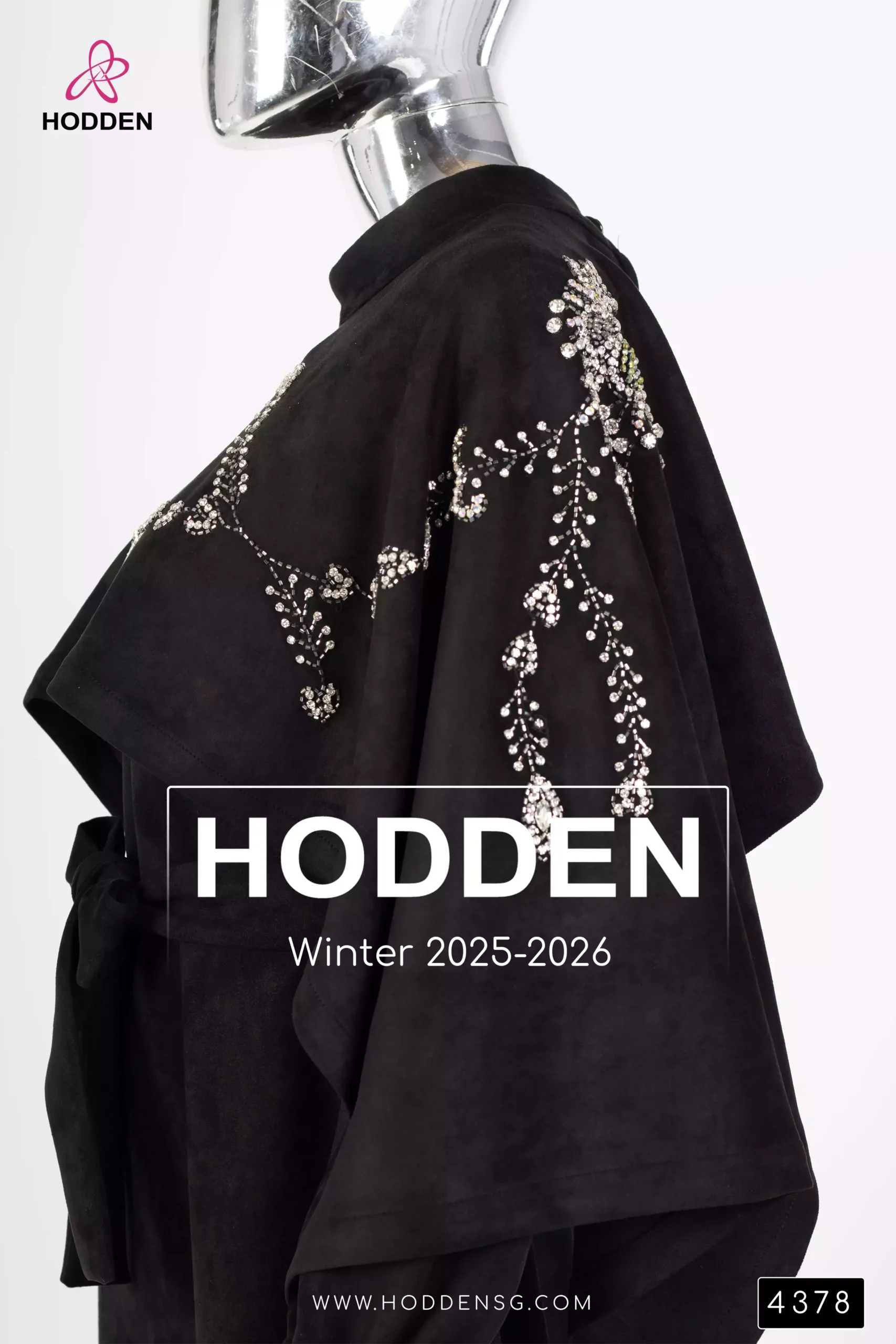 ⁦عابيه مخمل  مع كاب قصير شك - 4378⁩ - الصورة ⁦7⁩