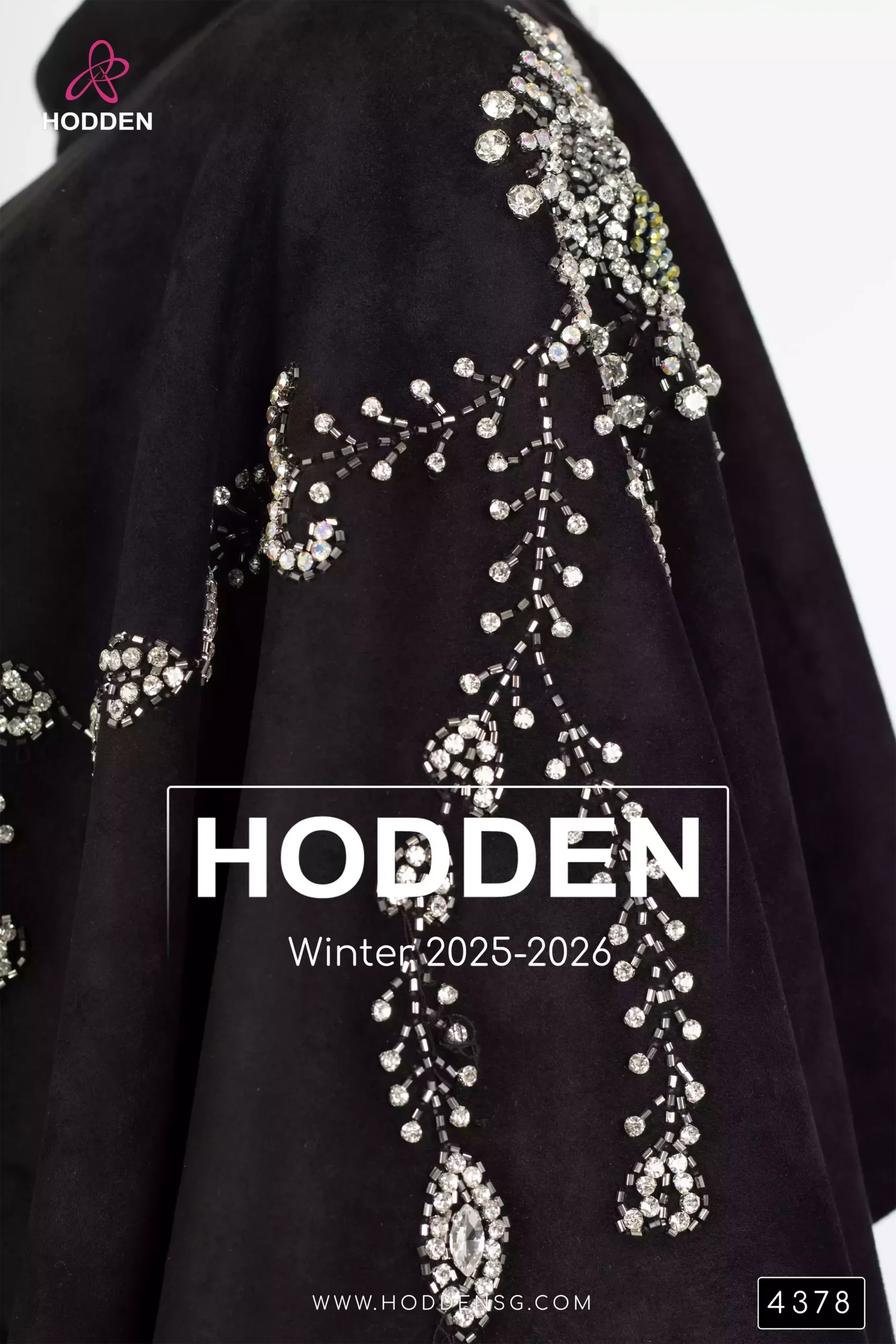 ⁦عابيه مخمل  مع كاب قصير شك - 4378⁩ - الصورة ⁦8⁩