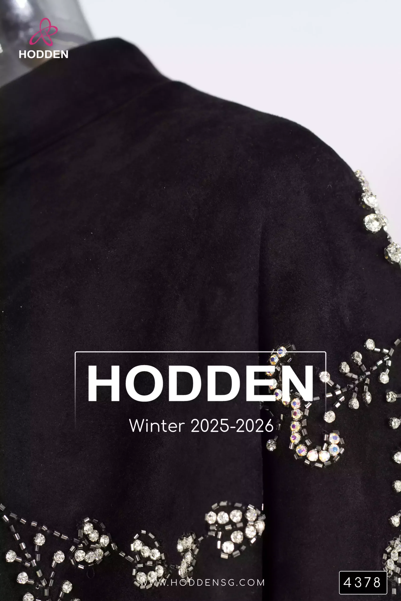 ⁦عابيه مخمل  مع كاب قصير شك - 4378⁩ - الصورة ⁦9⁩