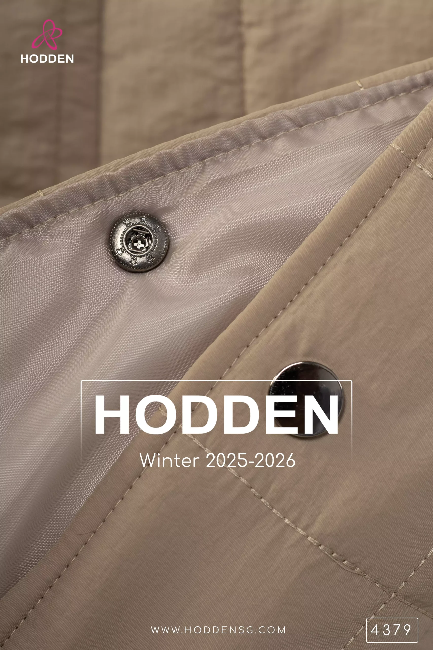 ⁦مانطو شتوي مع شال - 4379⁩ - الصورة ⁦6⁩