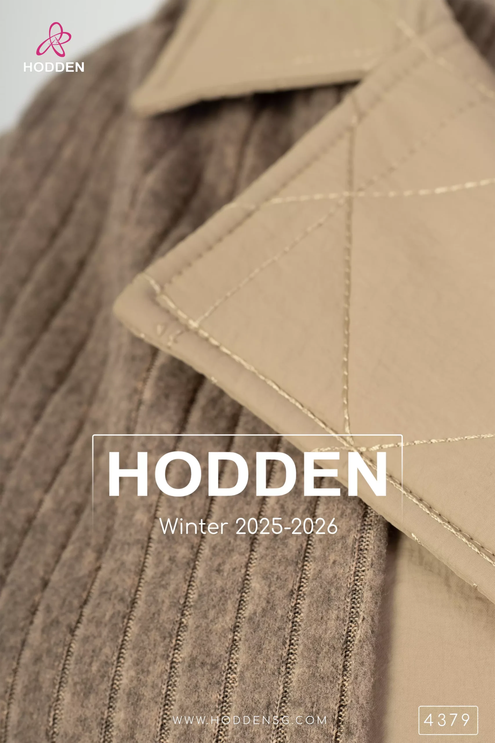 ⁦مانطو شتوي مع شال - 4379⁩ - الصورة ⁦9⁩