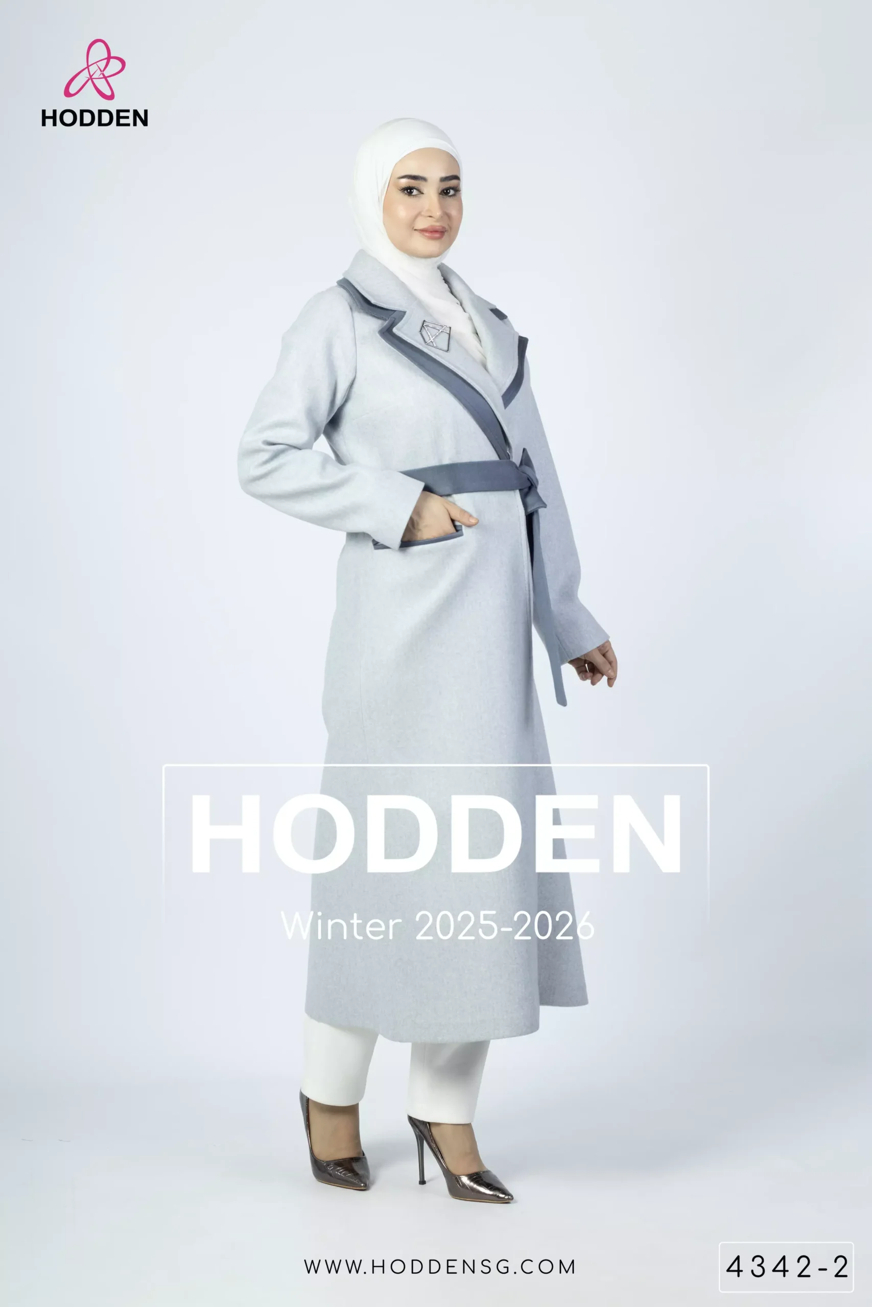 ⁦مانطو جوخ لونين و قبتين 4342-2⁩ - الصورة ⁦5⁩