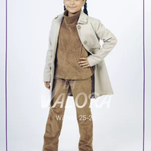 طقم بناتي 3 قطع – جوخ – طول 80 سم - 4315