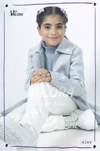 طقم بناتي 3 قطع – جوخ – طول 80 سم – 4388