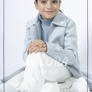 طقم بناتي 3 قطع – جوخ – طول 80 سم - 4388