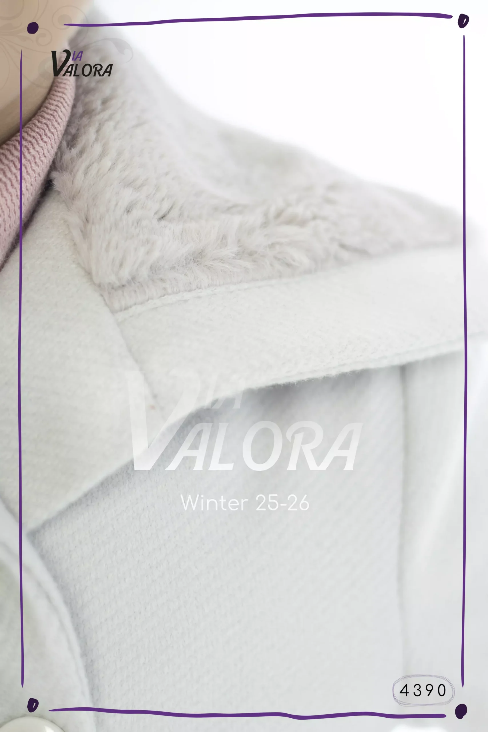 ⁦طقم بناتي 3 قطع – جوخ – طول 80 سم - 4390⁩ - الصورة ⁦4⁩